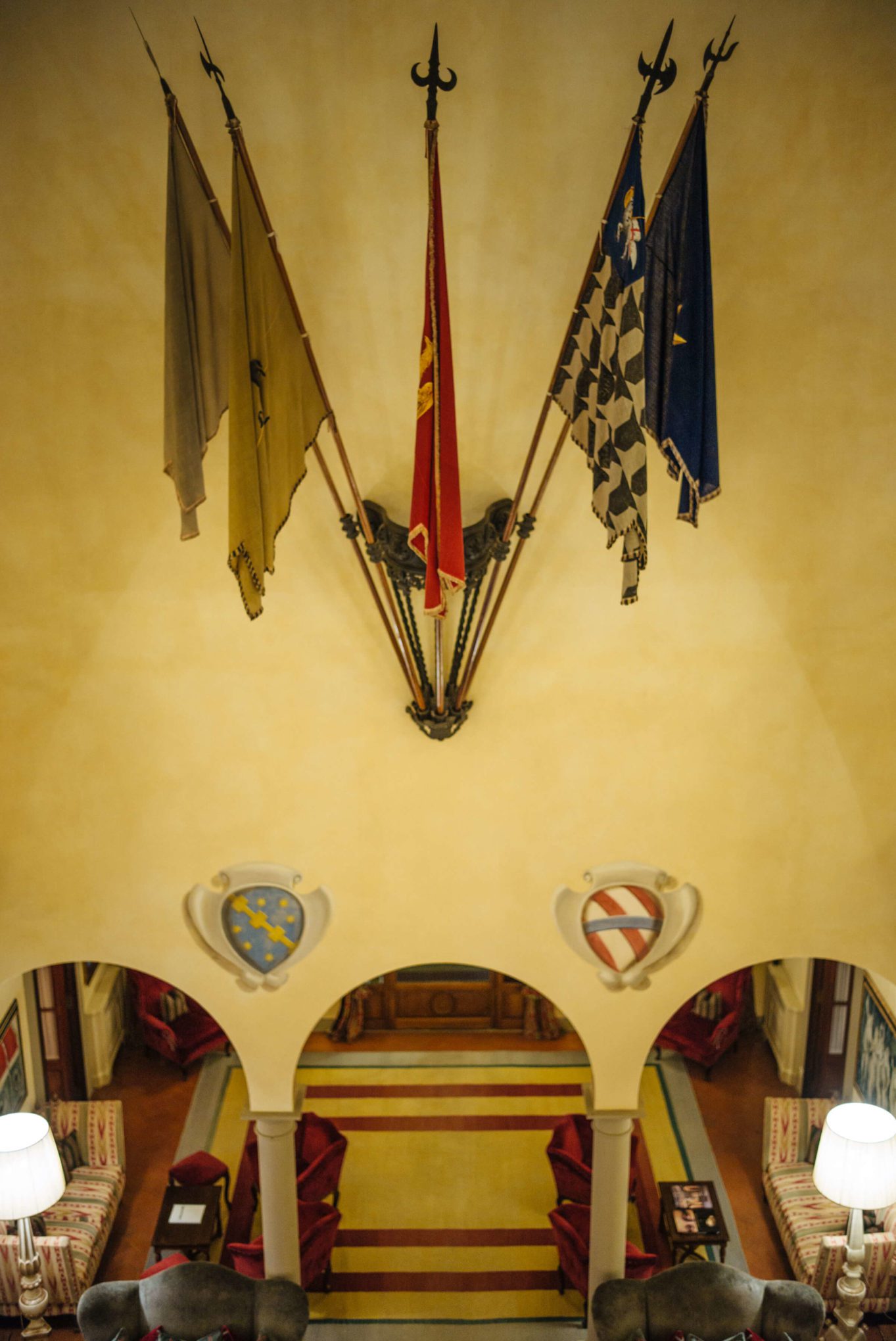  Villa La Massa in Florence flags, The Taste Edit