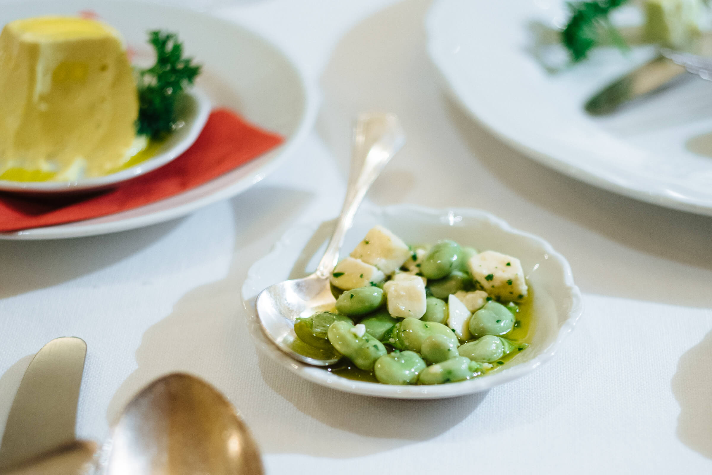 Cibreo Fava Beans and pecorino cheese, The Taste Edit
