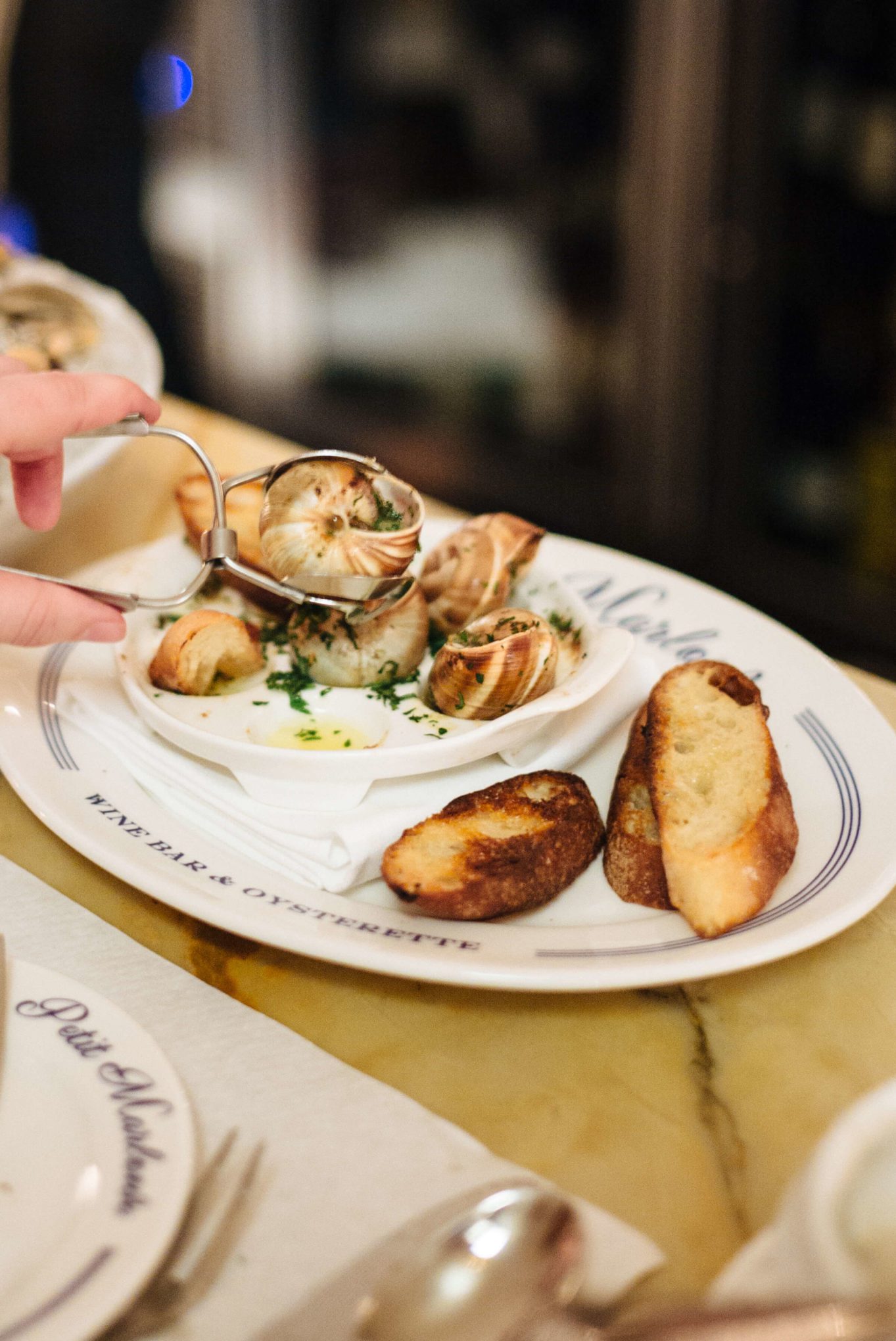escargot at petit marlowe in San Francisco, The Taste Edit