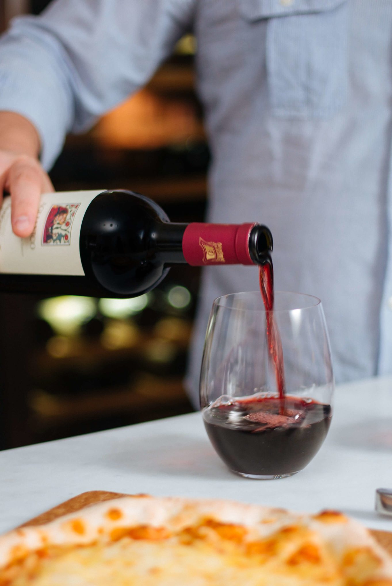 Italian wine from Whole Foods to pair with pizza for an easy dinner, The Taste Edit