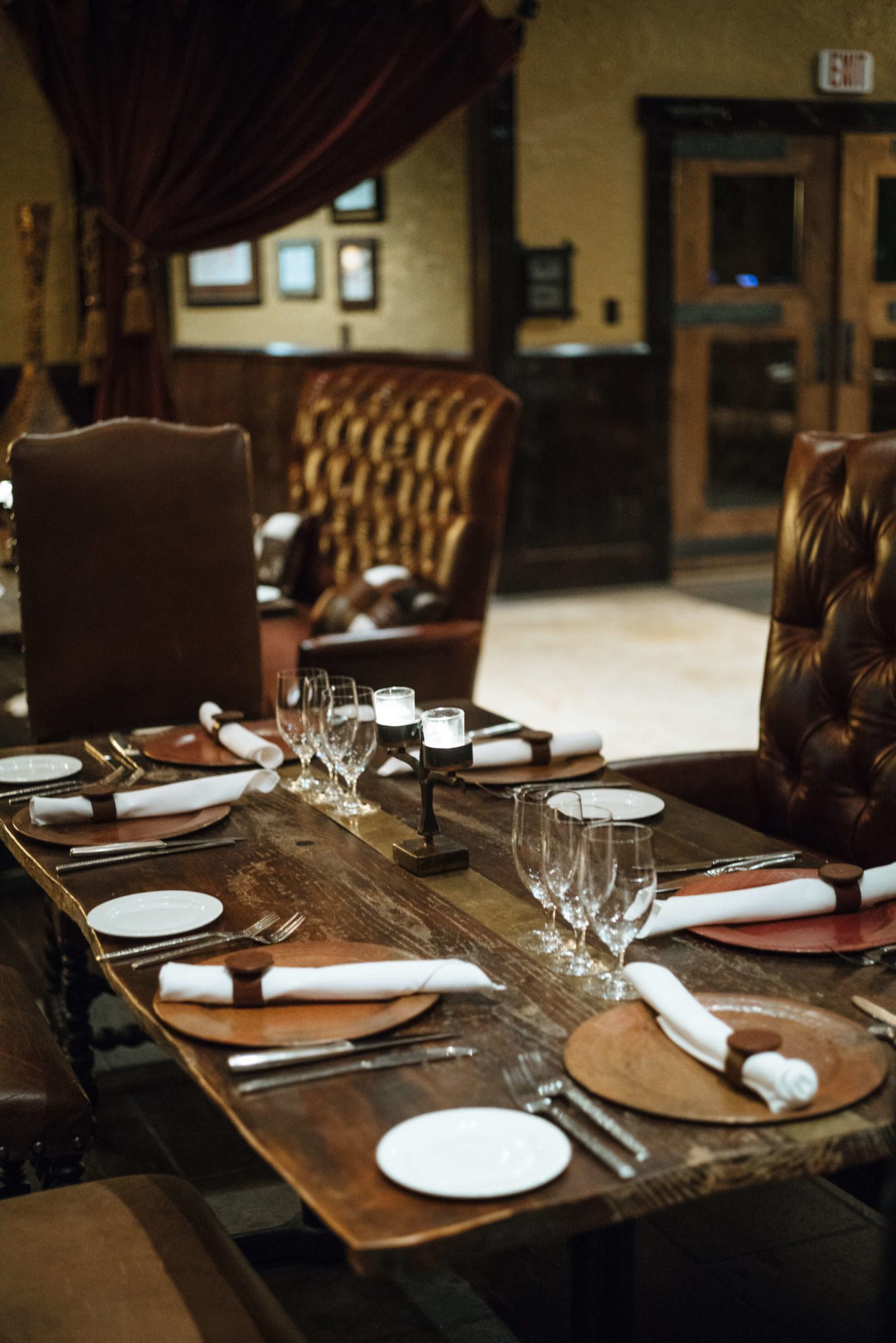 Fine dining Pomp Restaurant, The Resort at Paws Up, Chef Ben Jones, The Taste Edit