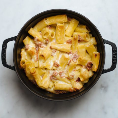 Easy dinner, Bechamel Rigatoni Pasta Recipe, The Taste Edit