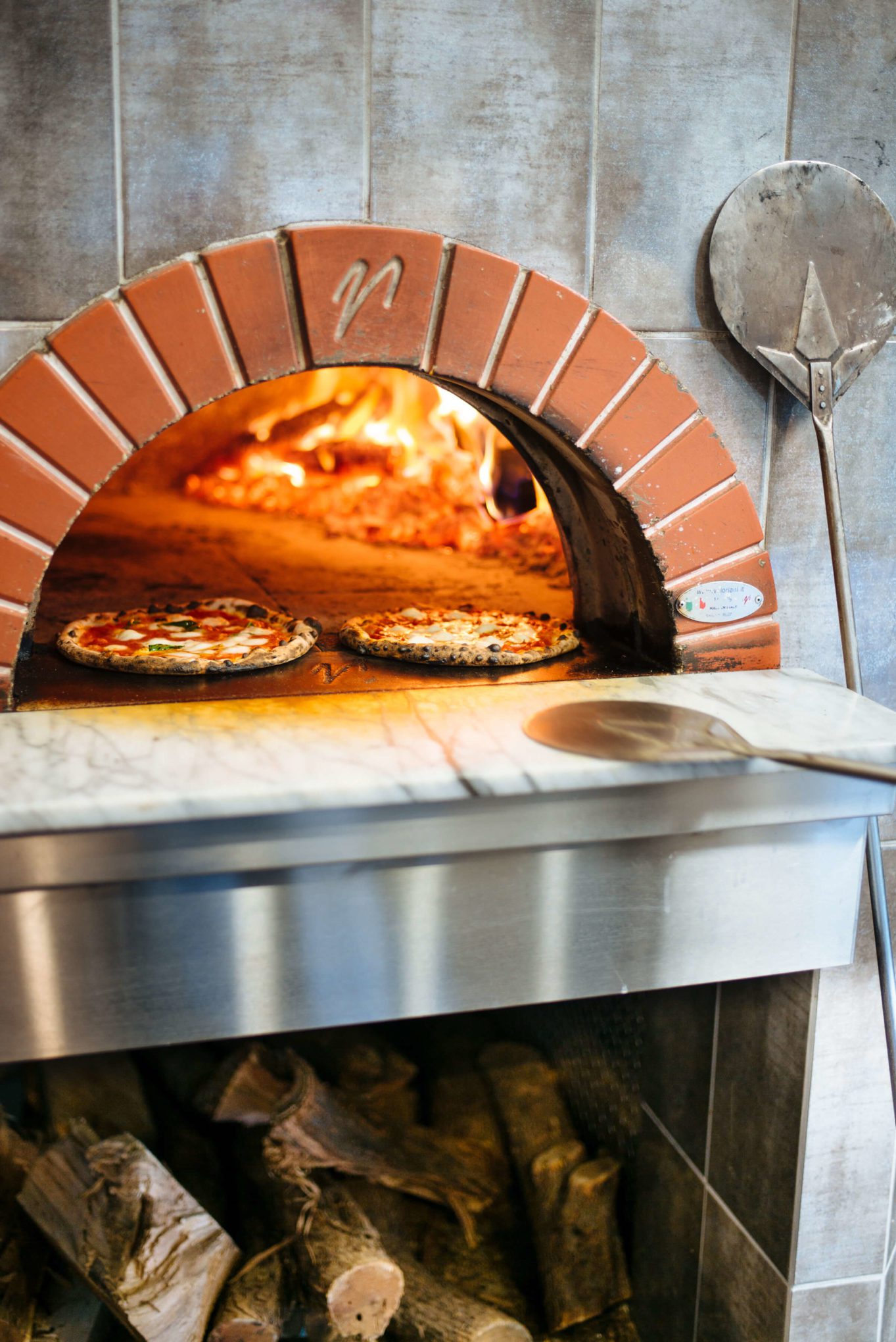 Making pizza Fiamme Pizza, Tucson Arizona, The Taste Edit