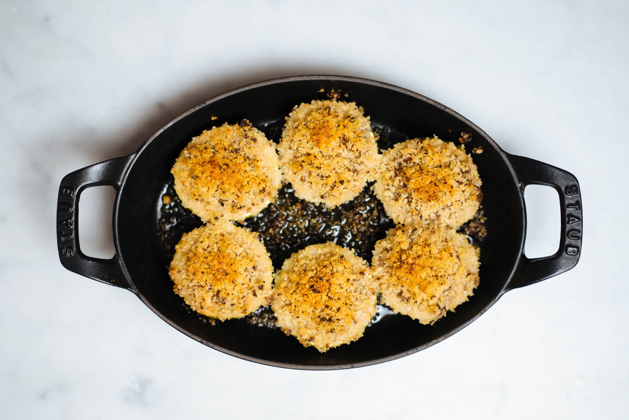 Baking Italian Stuffed Zucchini Recipe with Bechamel sauce and beef, The Taste Edit