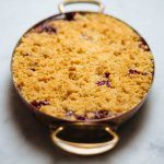 Easy fall dessert, Cranberry Pear Crisp Recipe, perfect for thanksgiving, The Taste Edit