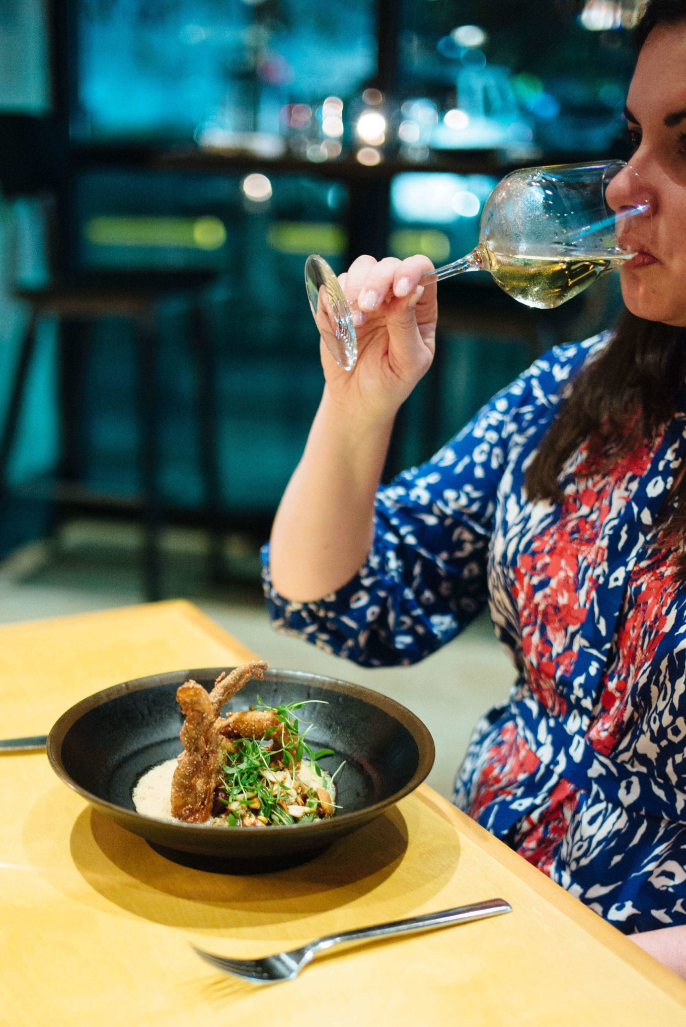 Soft shelled crab Amandine at the best restaurant in new orleans, Maypop Restaurant in NOLA, The Taste Edit