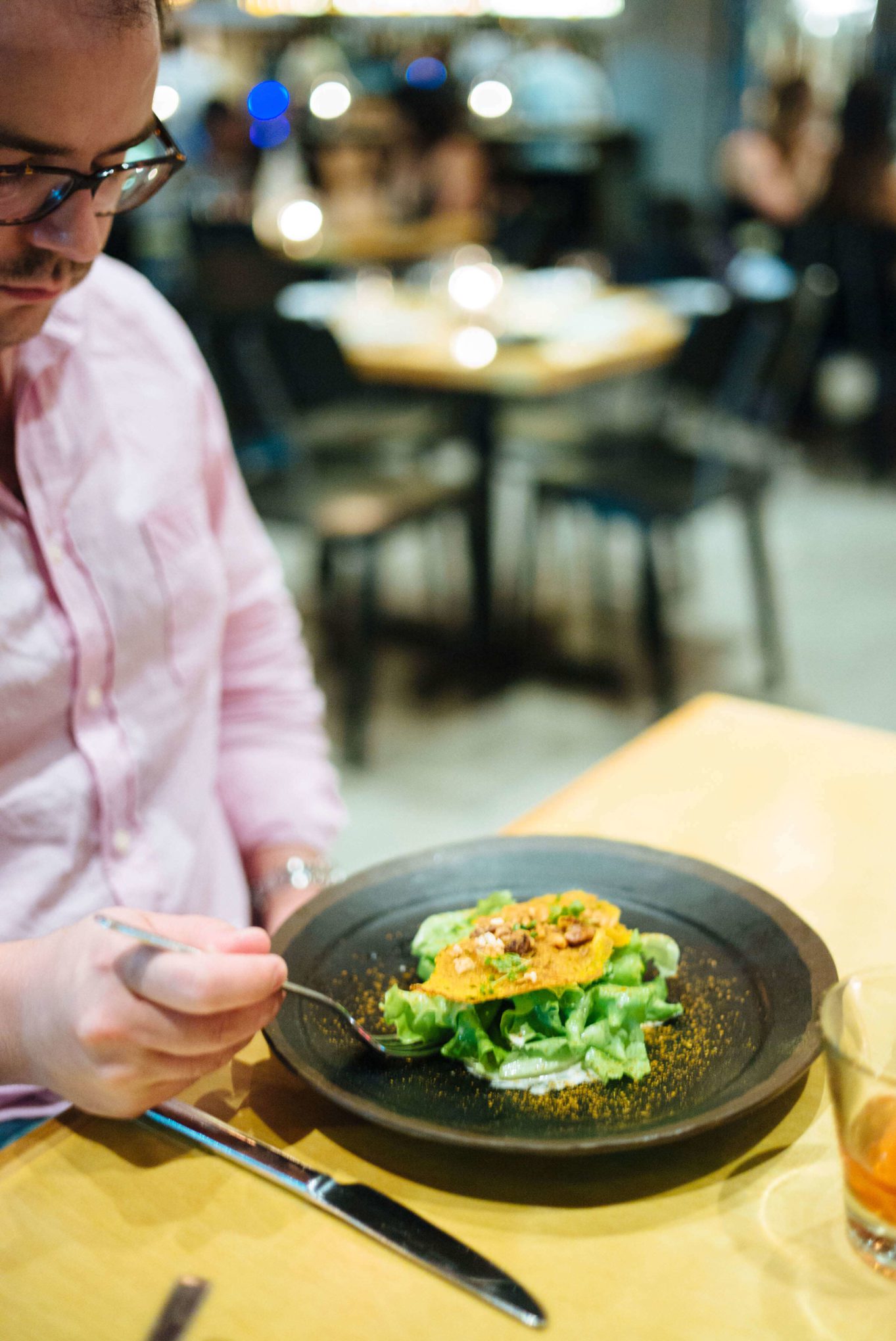 Try the Bib lettuce salad at the best restaurant in new orleans, Maypop Restaurant in NOLA, The Taste Edit