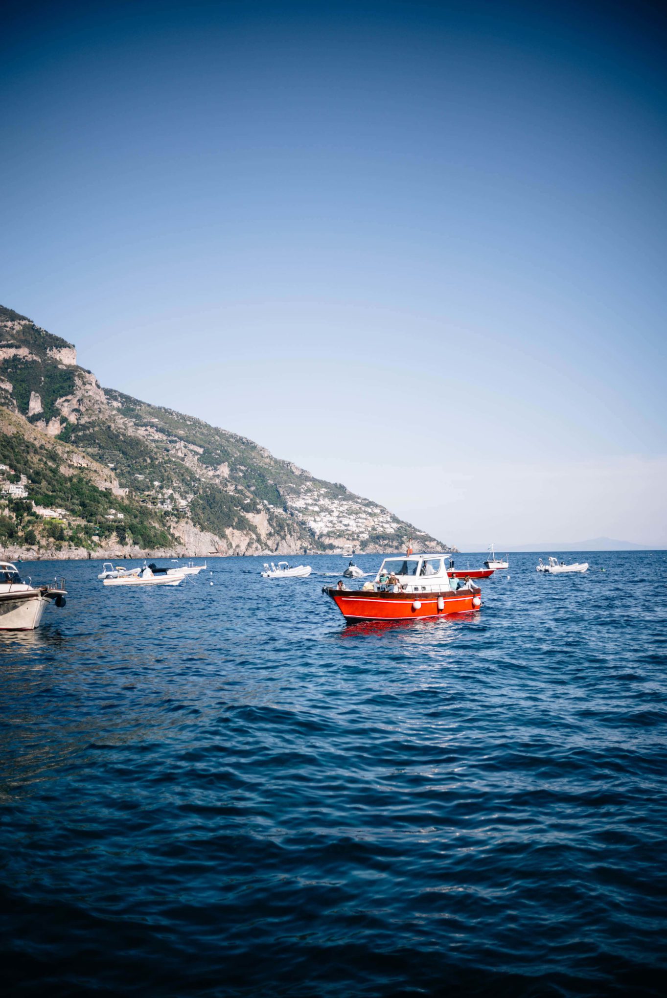 Take a boat from Positano for the day and enjoy the sea, The Taste Edit