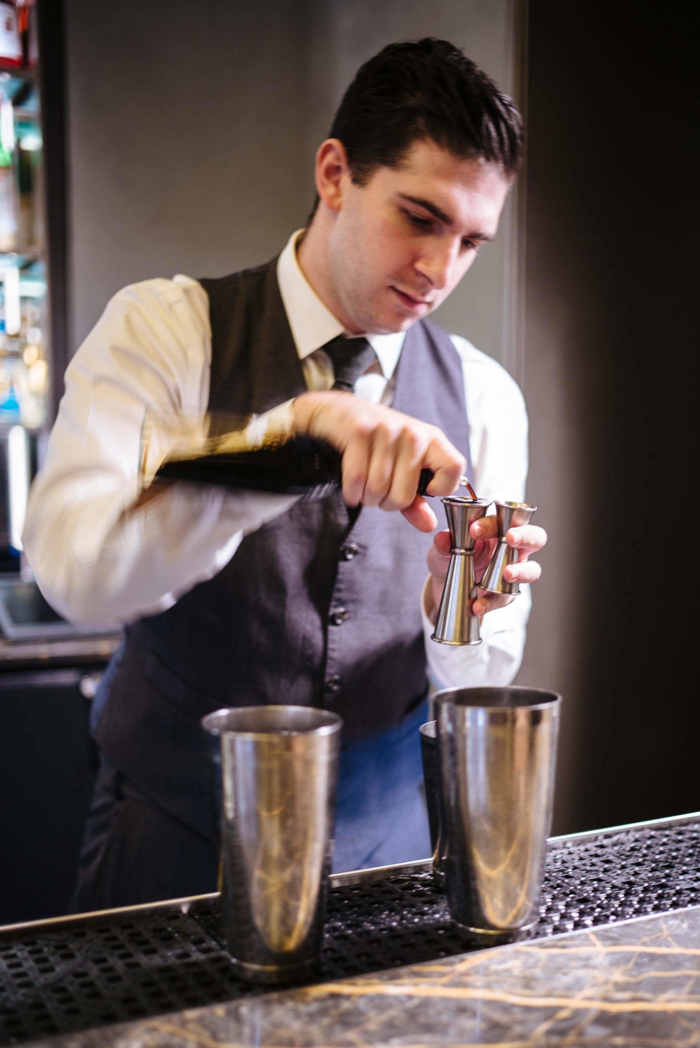 Make cranberry shrub for this refreshing Eleven Madison Park Cranberry Cocktail, recipe on The Taste Edit