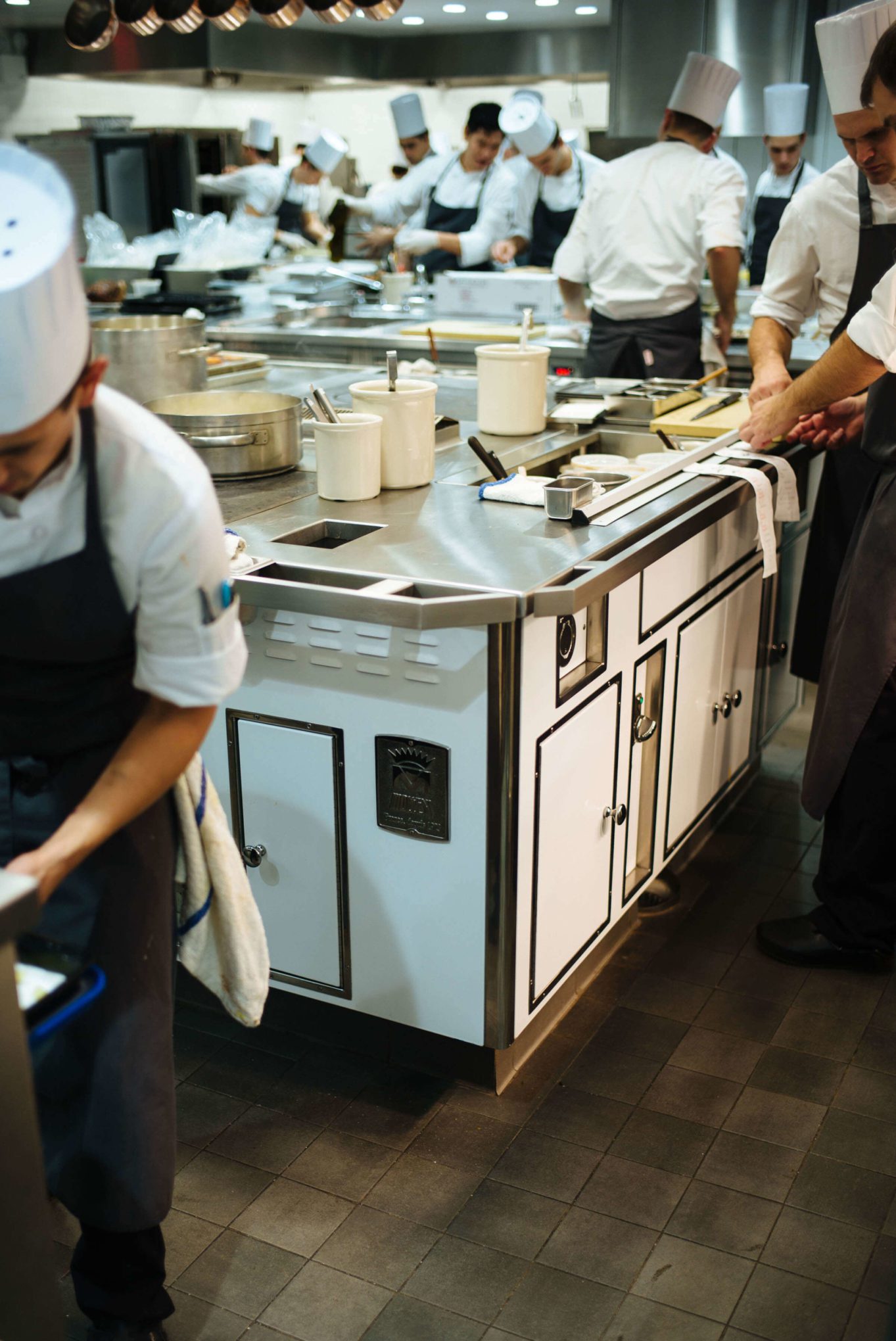 Admiring the four Molteni ovens at one of the best restaurants in the world, Eleven Madison Park in New York City, learn more including recipes form them at thetasteedit.com