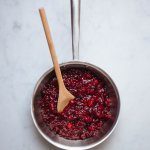 Make easy cranberry sauce for a Thanksgiving side with orange citrus for a pop over on the taste edit