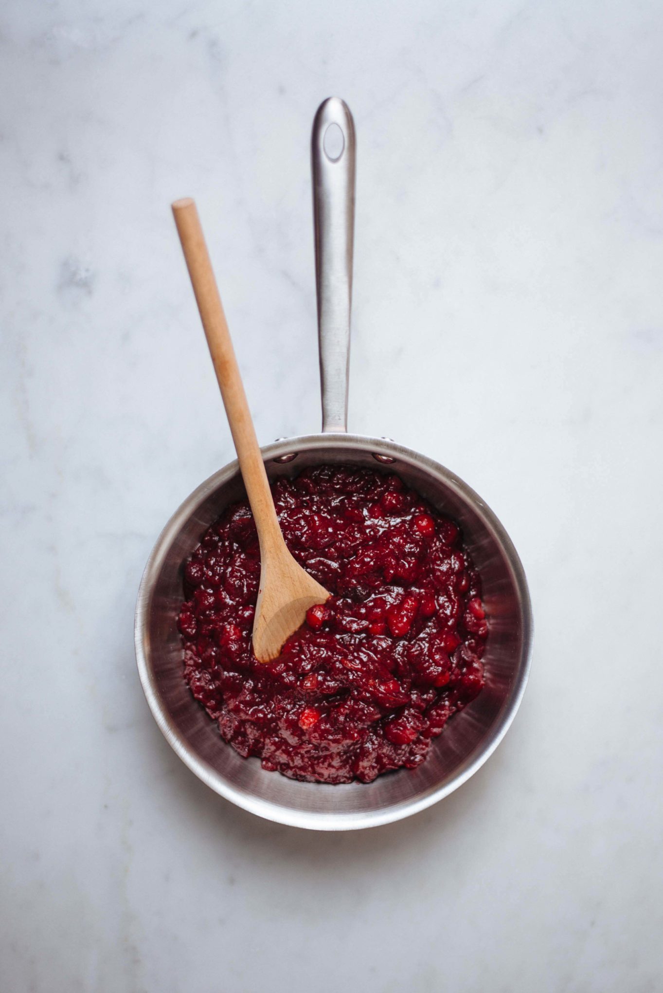 Make easy cranberry sauce for a Thanksgiving side with orange citrus for a pop over on the taste edit