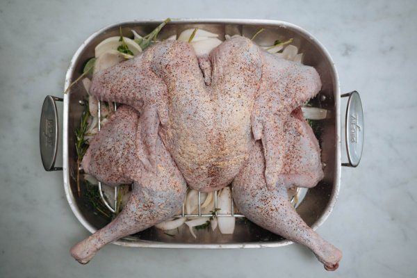 Spatchcocking a turkey for Thanksgiving, The Taste Edit