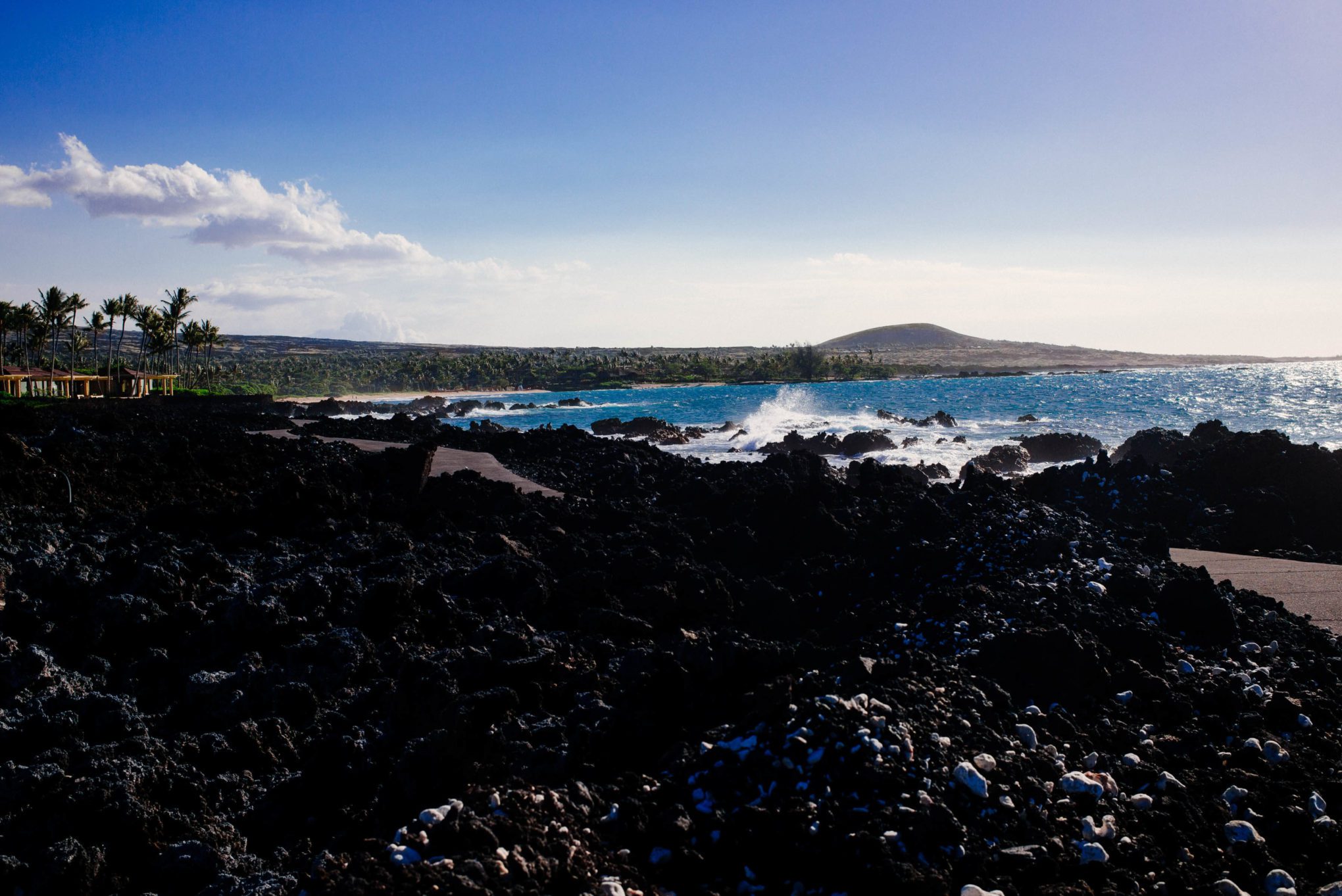 The beach near the Four Seasons Hualalai on the Big Island of Hawaii, The Taste Edit