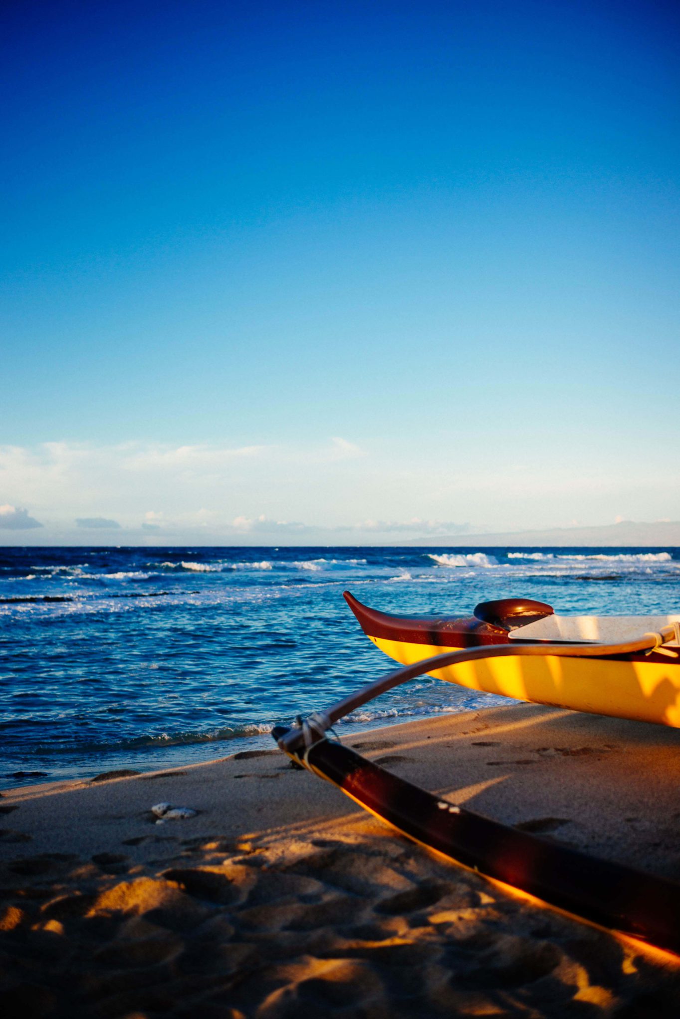 Canoe at the Four Seasons Hualalai Hotel on the Big Island of Hawaii, The Taste Edit