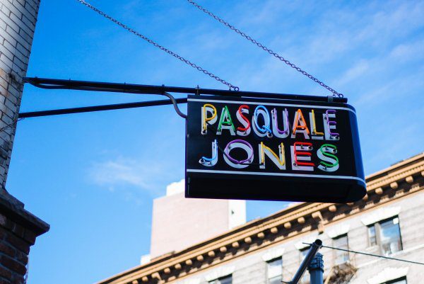 Pasquale Jones has some of the best pizza in Soho - try their wood fired pizza