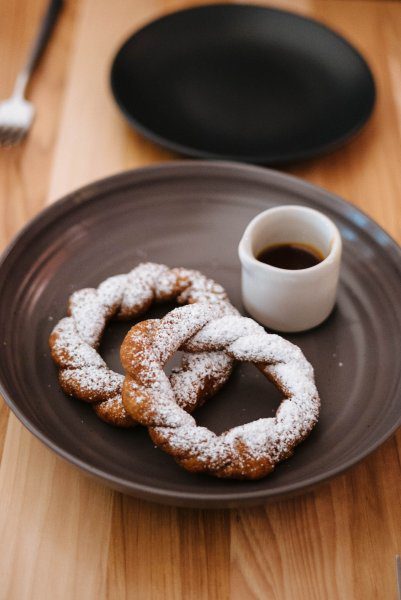The Taste Edit bloggers and photographers visits ATX Cocina the best Modern Mexican Austin restaurant - try the Sweet potato churros with agave dipping sauce