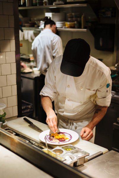 Vernick is one of the most acclaimed restaurants in Philadelphia. Chef Greg Vernick was named Best Chef: Mid-Atlantic by the James Beard Foundation in 2017, so we couldn't wait to check out this cute little restaurant near Rittenhouse Square. Here one of the chefs prepares their famous toast. #philadelphia #travel #restaurant #food #thetasteedit