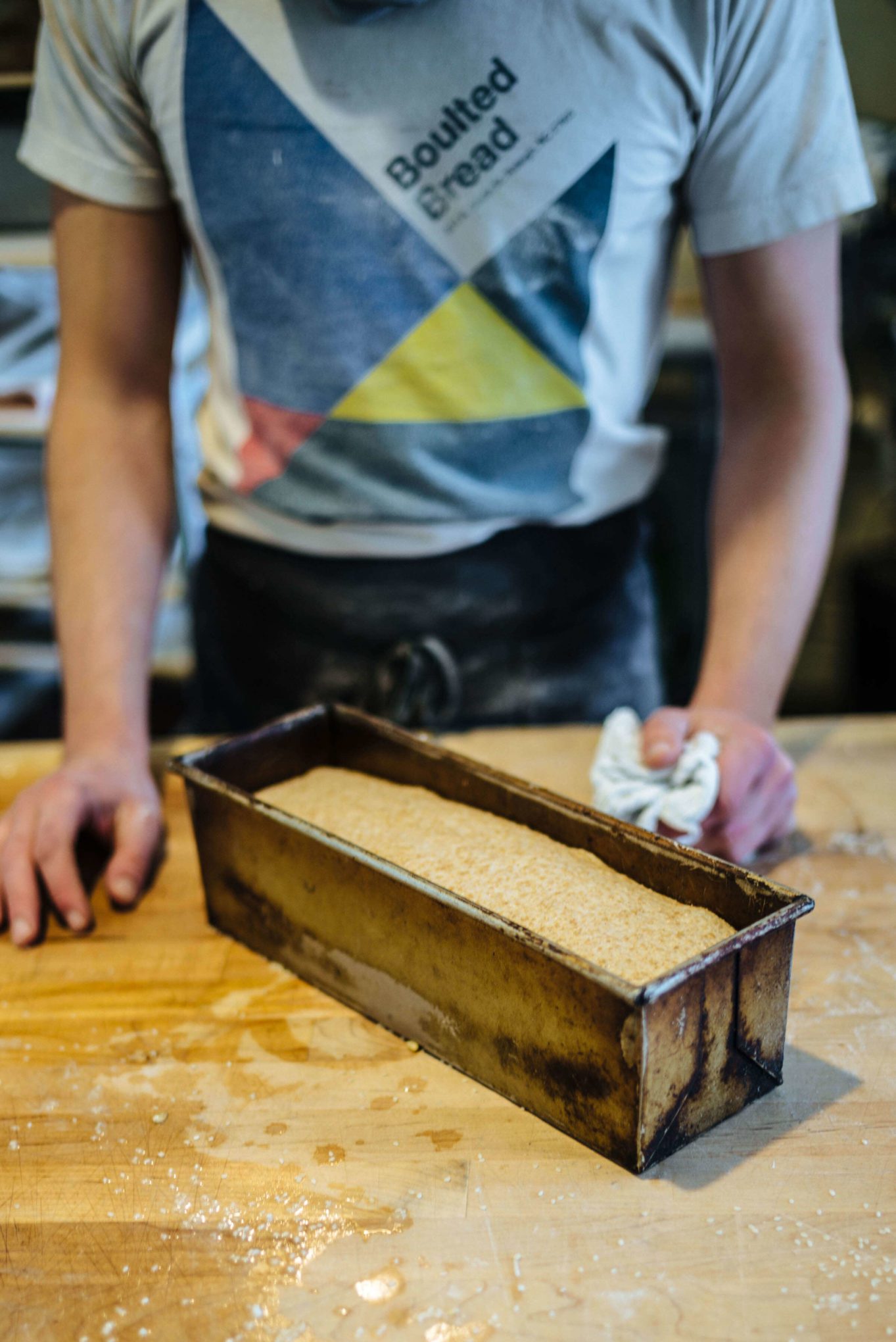 Freshly baking bread at Boulted Bread where you will find the best bread in Raleigh, The Taste Edit