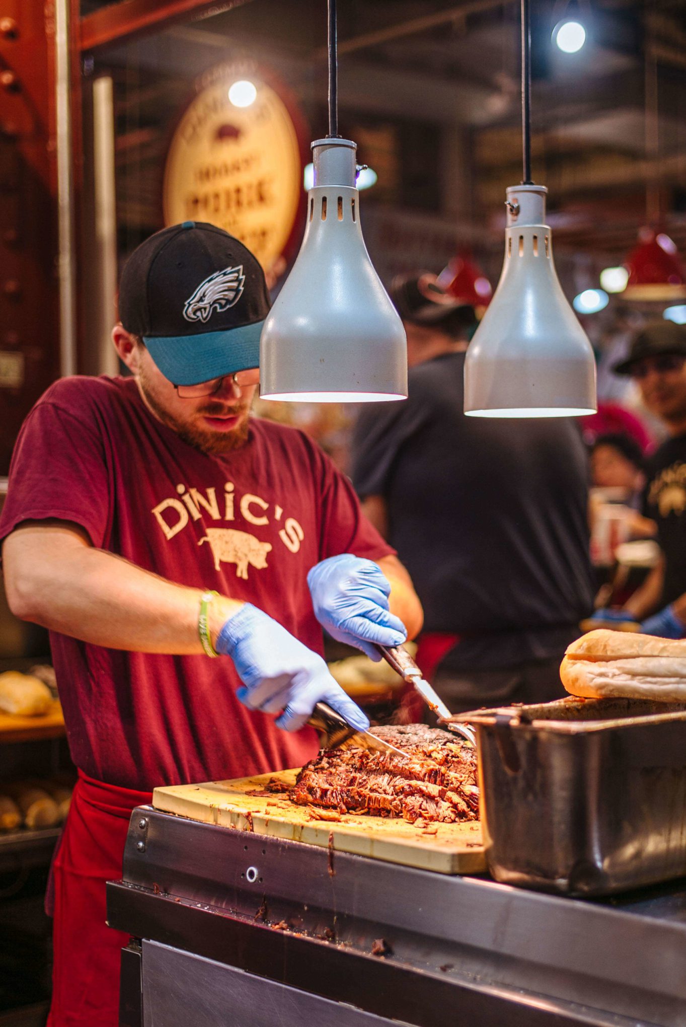 When you visit Philadelphia for some of the best food and historical sites. You must visit the Reading Terminal Market for some of the best food in Philly in one place. #thetasteedit #travel #philadelphia #market #food #sandiwch