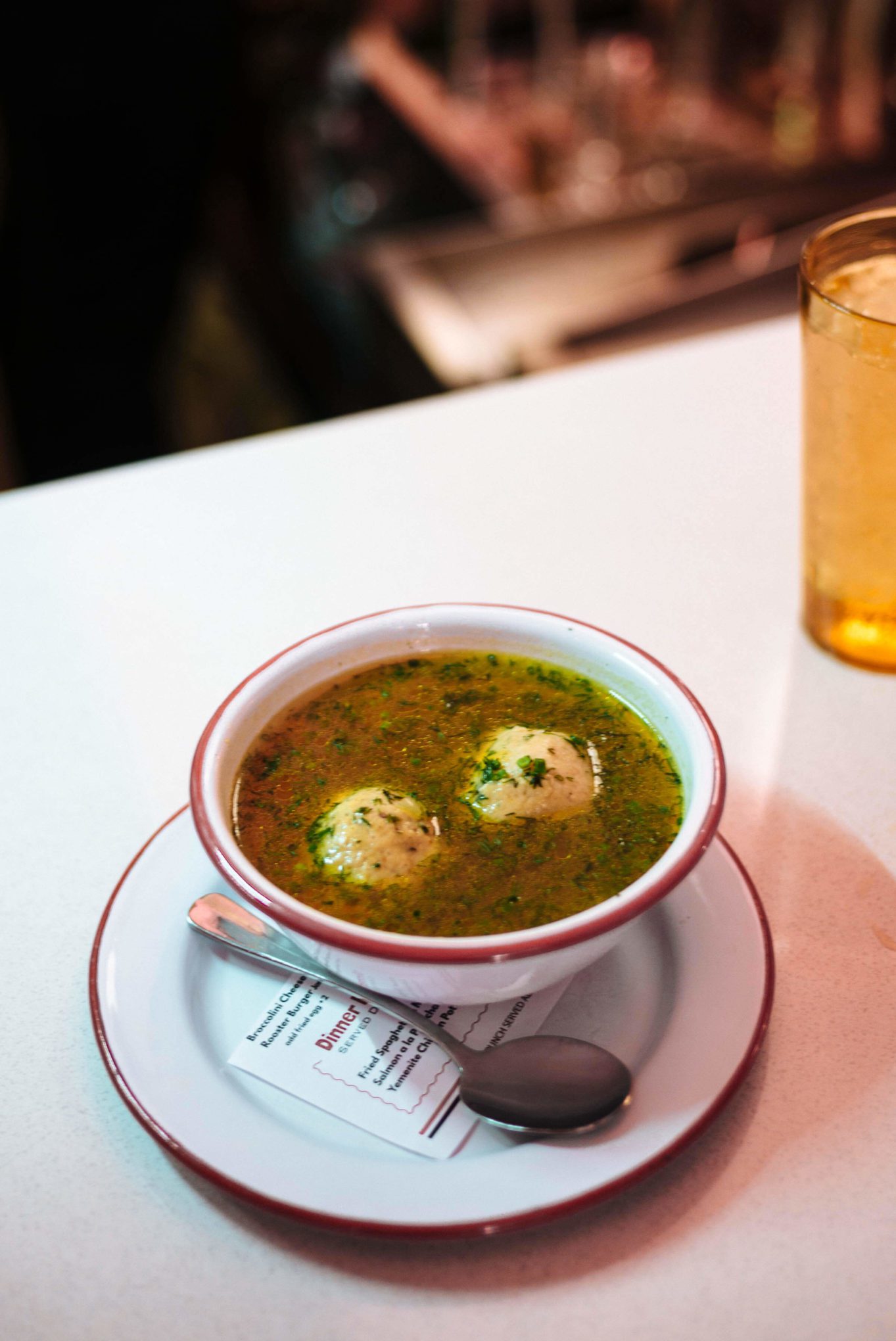 Visit Philadelphia for some of the best food (matzo ball soup) and historical sites #thetasteedit #travel #philadelphia #history #soup