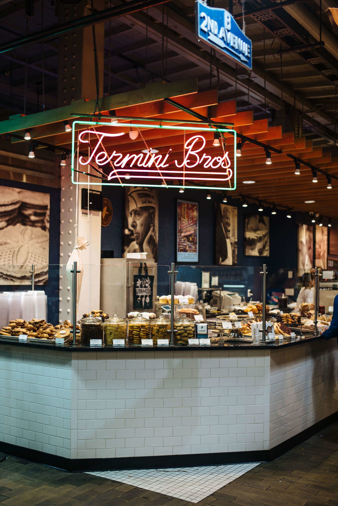 Visit Philadelphia for some of the best food and historical sites. You must visit the Termini Brothers for some of the best Italian pastries like cannoli and cakes #thetasteedit #travel #philadelphia #market