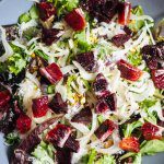 Make this simple blood orange and burrata salad with fennel and pistachios from The Taste Edit