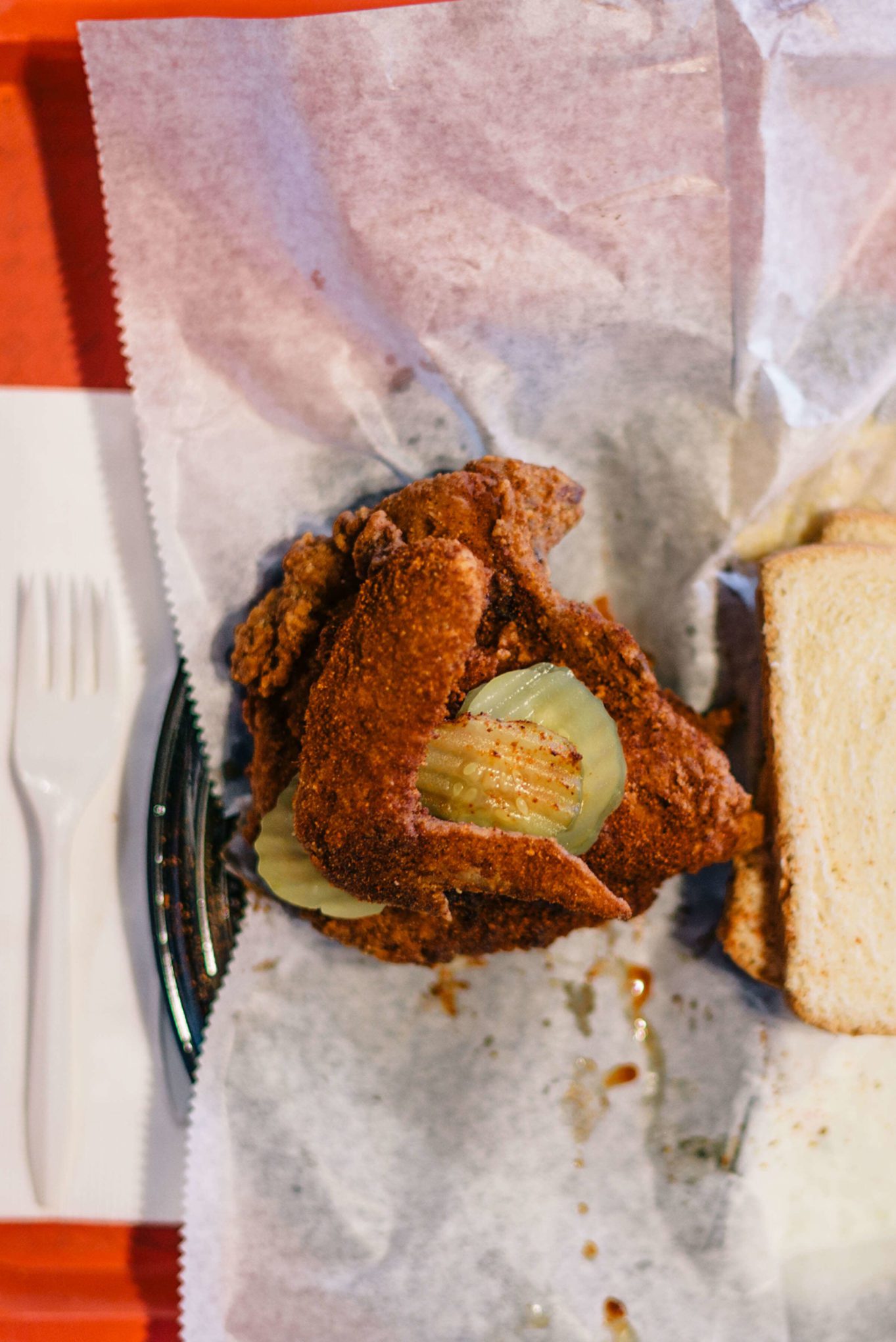 Try the nashville hot chicken from Bolton's in Nasville, The Taste Edit