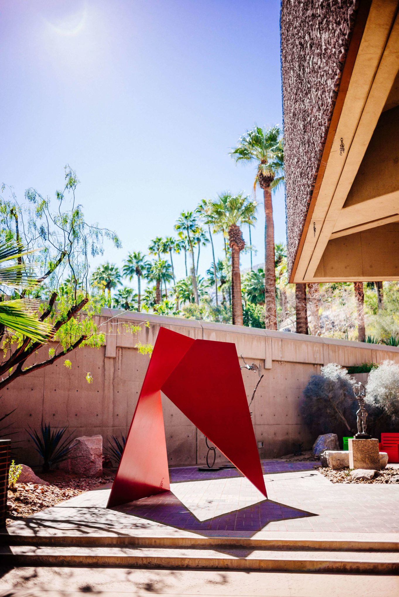 Sculpture garden at the Palm Springs Art Museum, The Taste Edit