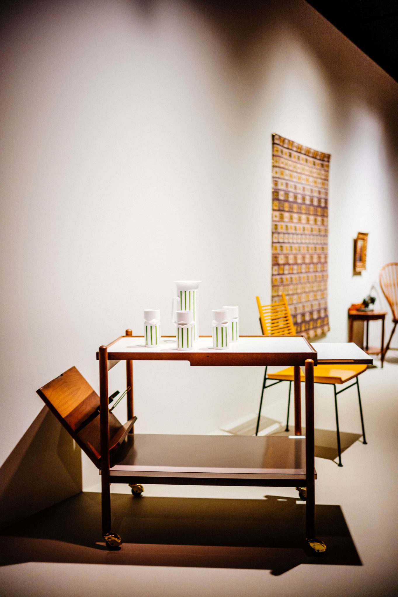 If you love this bar cart at the Palm Springs Art Museum, The Taste Edit