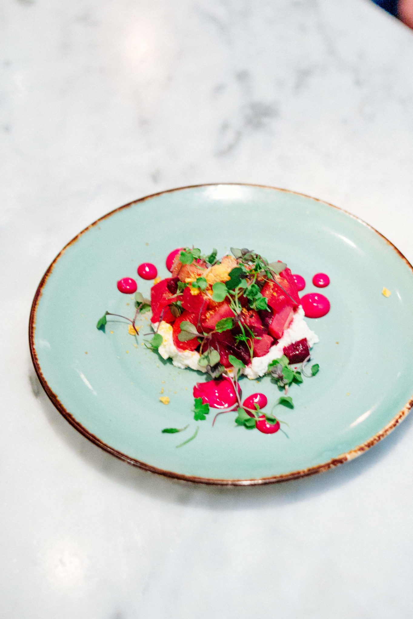 Birba's beet salad is outstanding, the perfect salad in Palm Springs, The Taste Edit