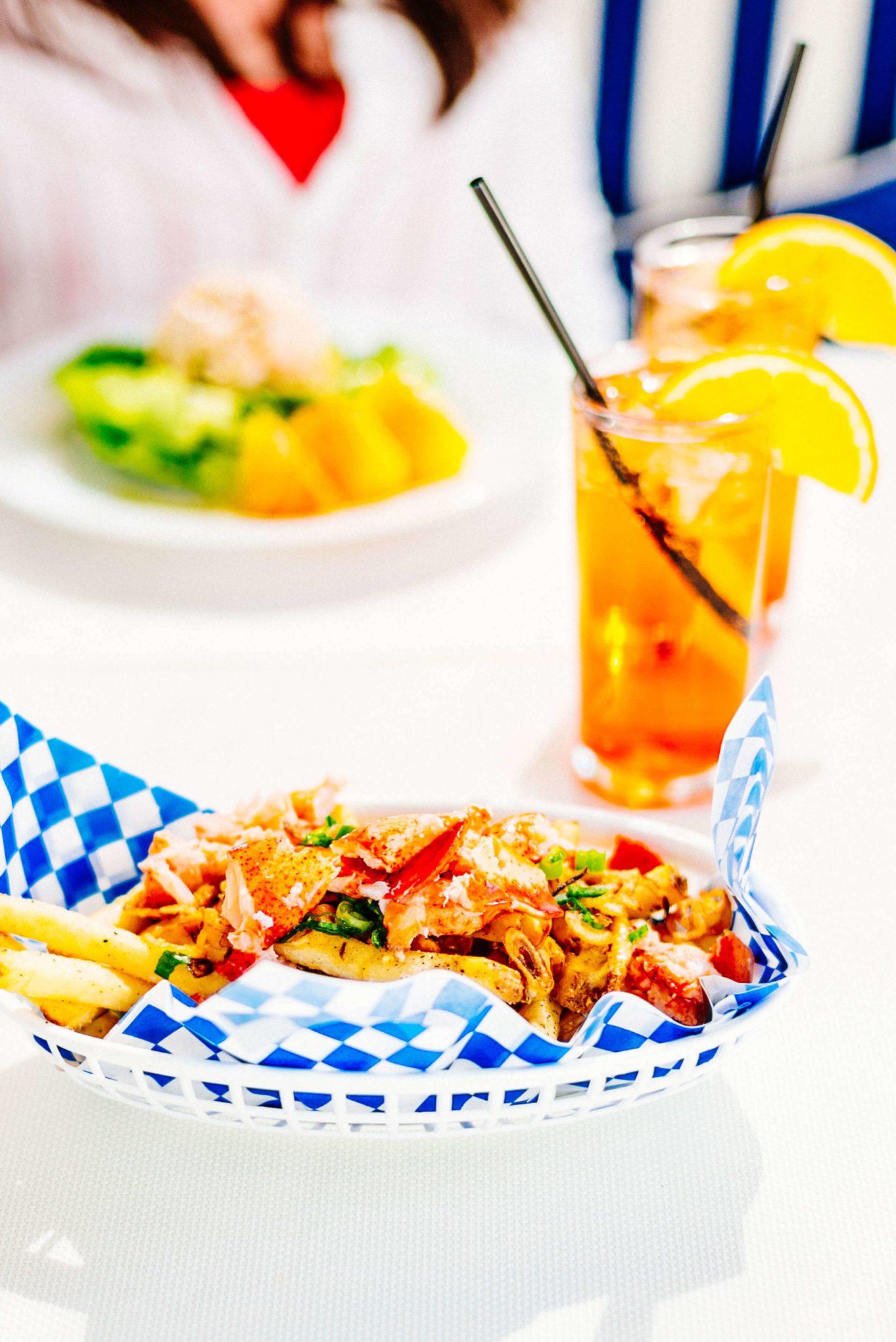 Lobster Fries at Holiday House in Palm Springs is an adorable hotel in the heart of downtown, The Taste Edit