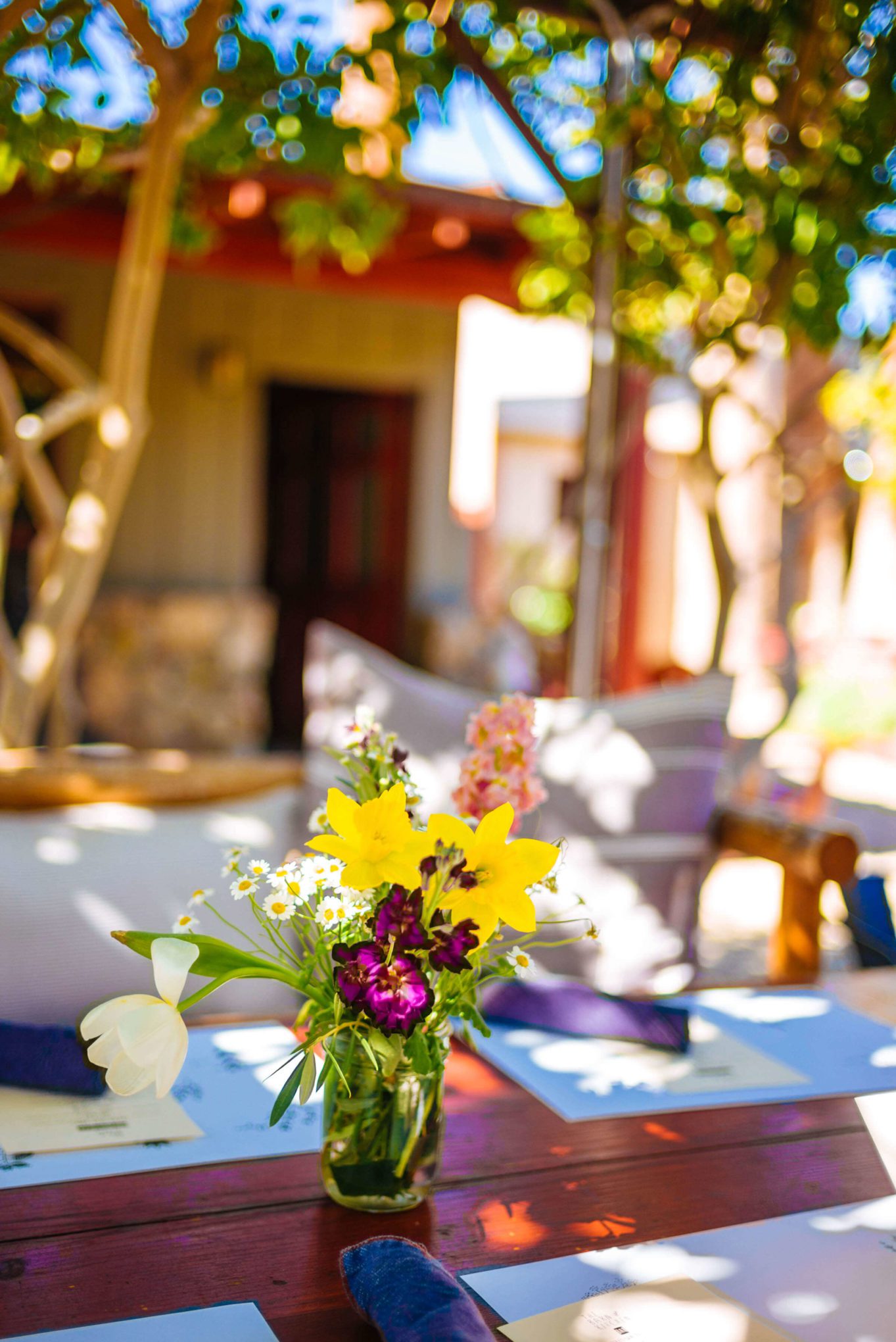 You must visit the Barn Kitchen at Sparrows Lodge in Palm Springs for a delicious lunch under the orange trees #palmsprings #travel