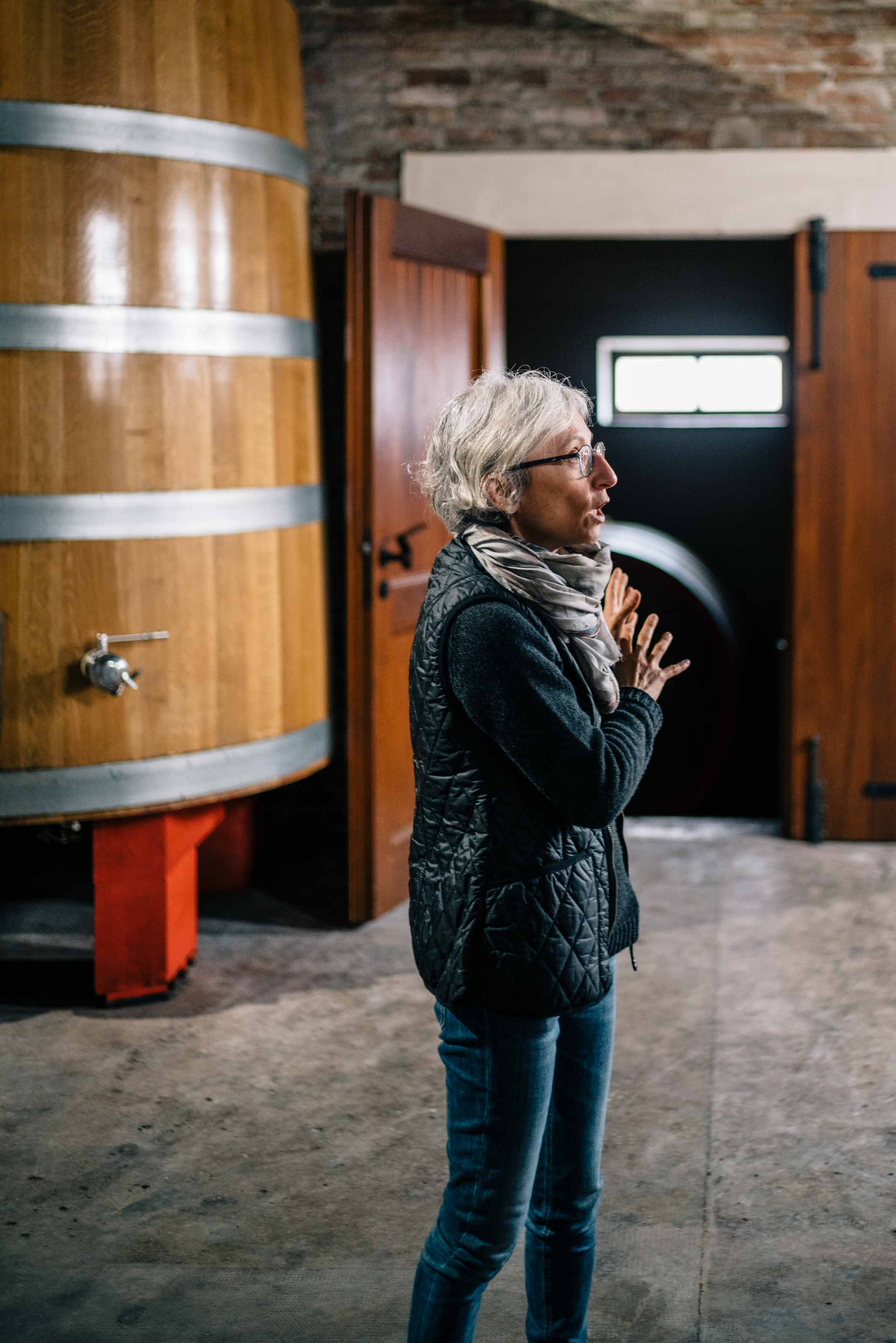 The Taste Edit visits with Maria Teresa Mascarello in Barolo, Piedmont the winemaker for legendary winery Bartolo Mascarello.