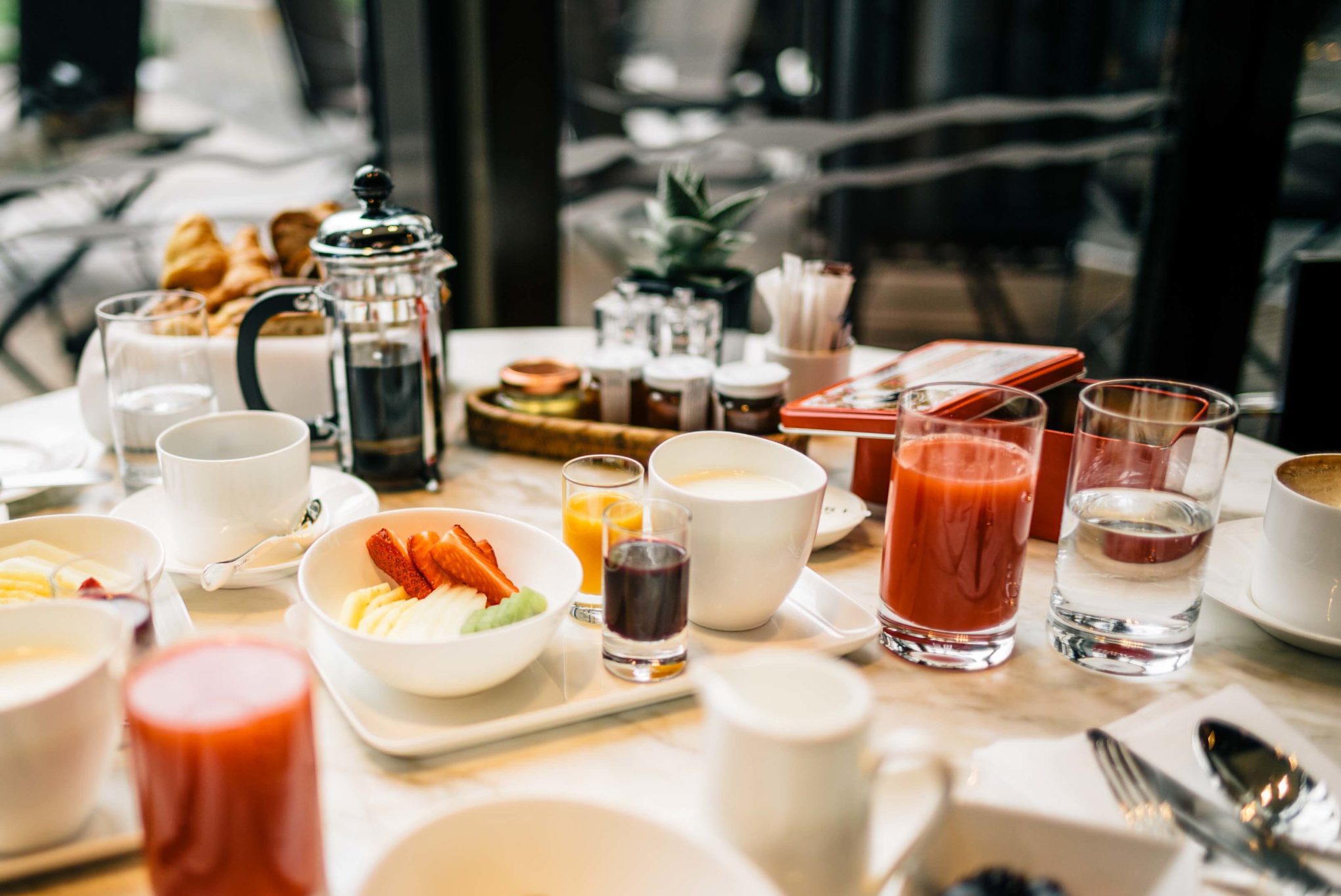 So many options for breakfast at Hotel Bulgari Milano, The Taste Edit