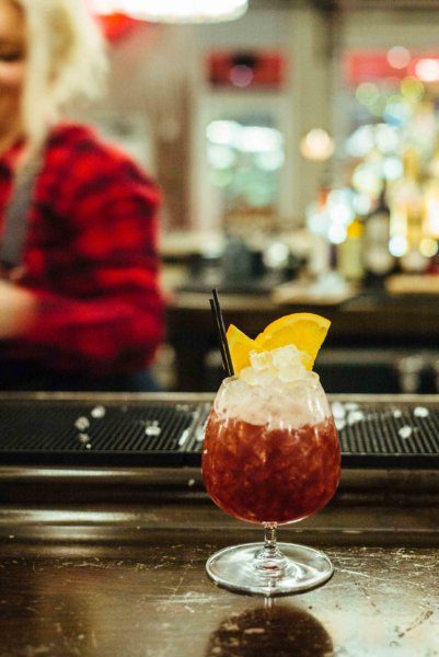 The Taste Edit food and travel bloggers share the recipe to make the World's Fair Cocktail from one of Nashville's best craft cocktail bar LA Jackson - using sloe gin.