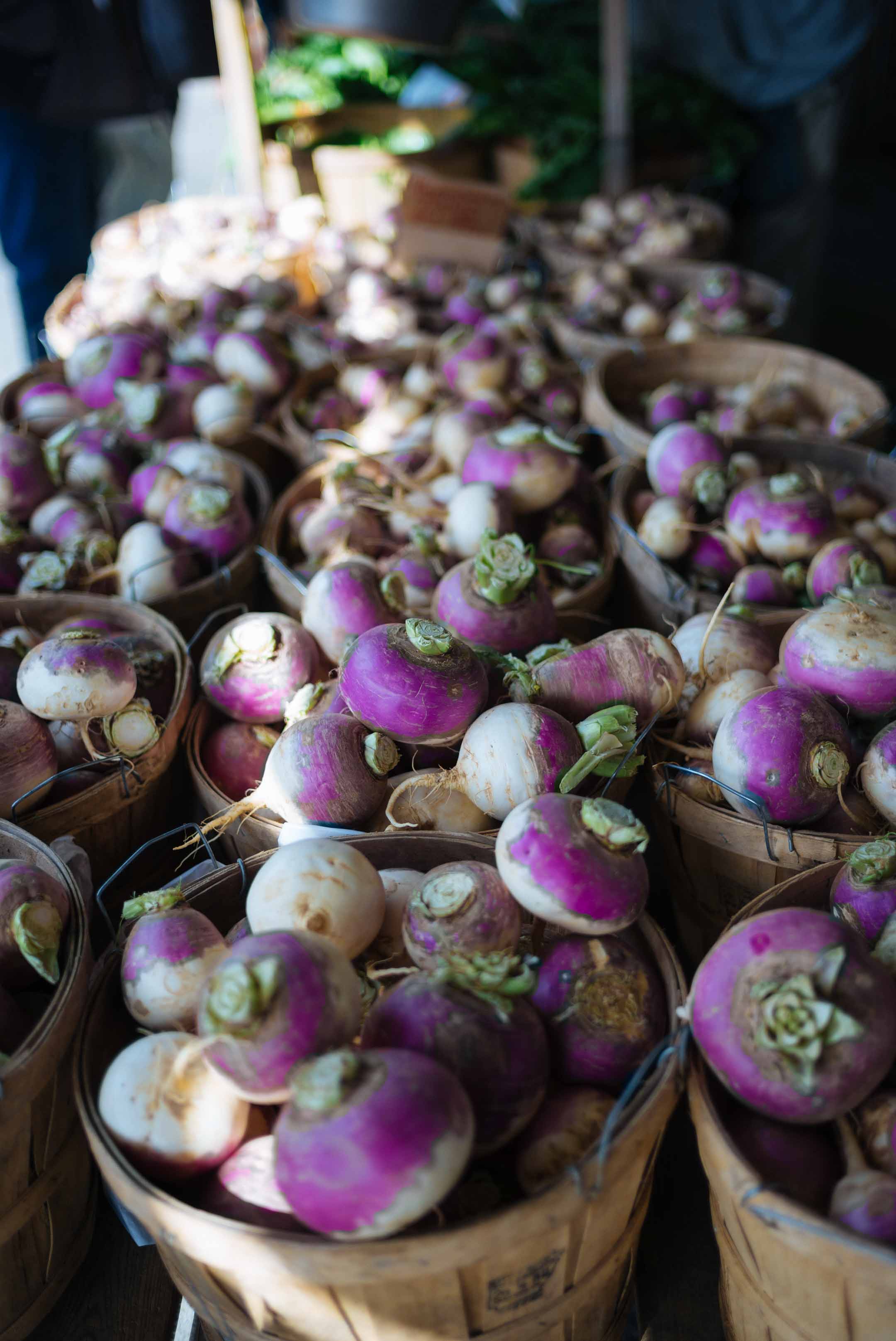 The Taste Edit captures the nashville farmers market offering local and fresh vegetables.