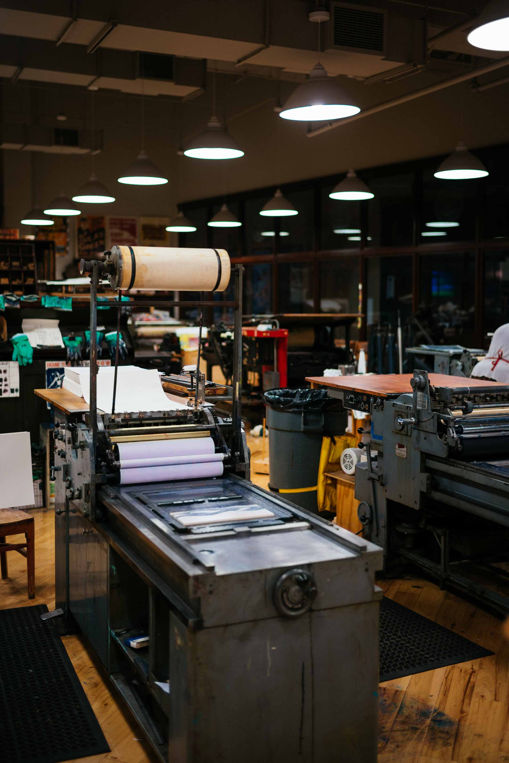 Visit the historical Hatch show print shop in Nashville