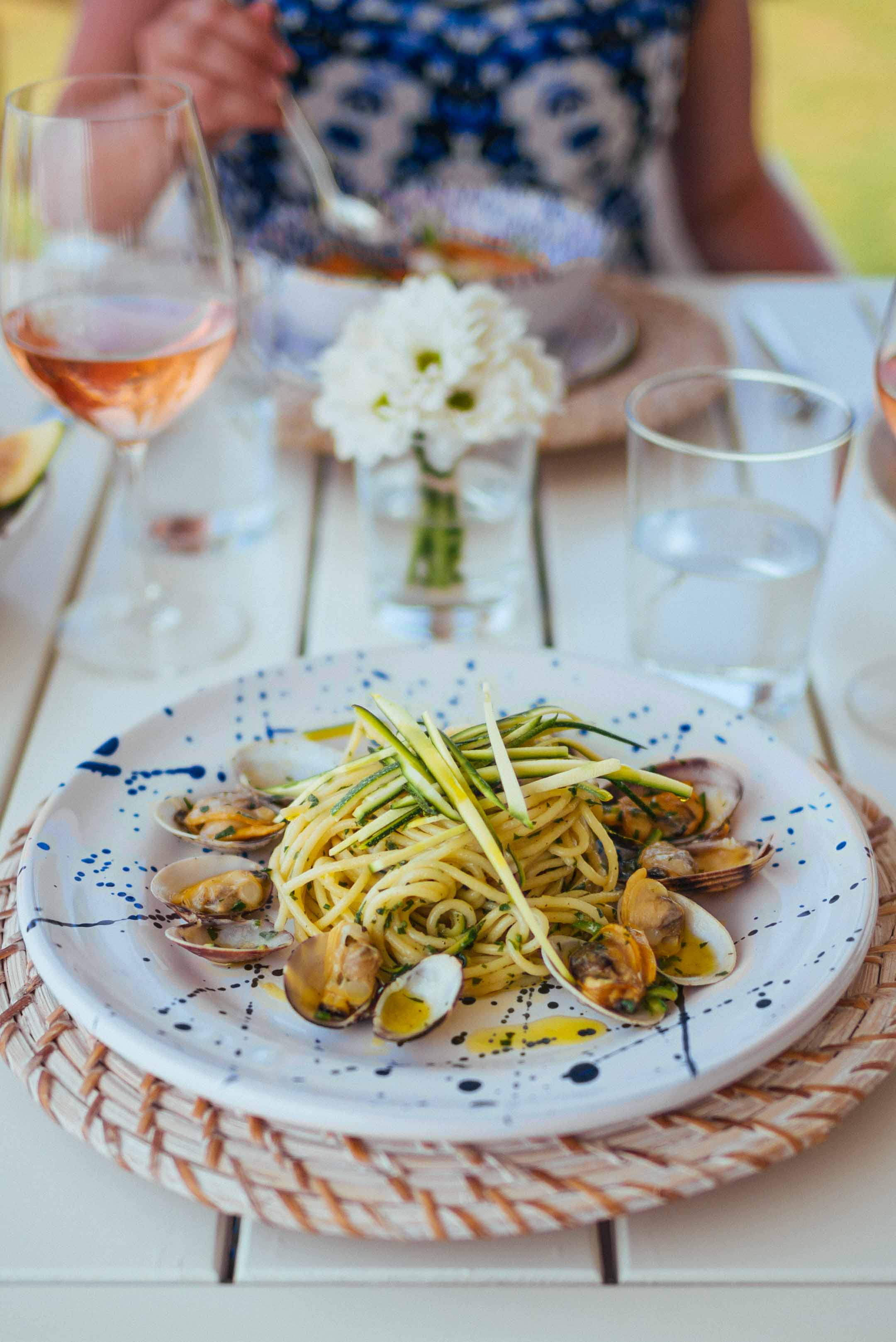 Eat Pasta and clams in Puglia on your romantic getaway