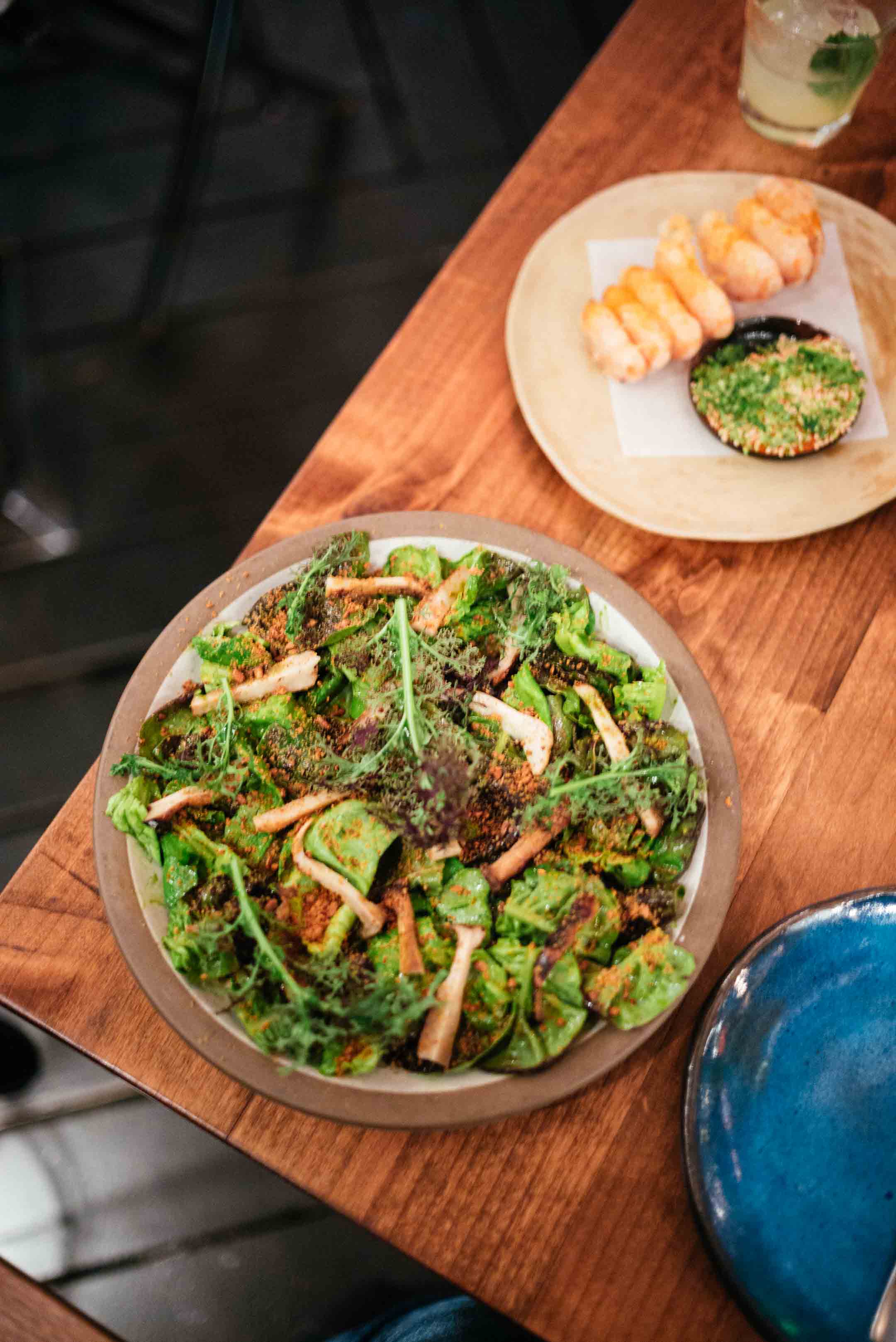 Try the salads at Treehouse in Nashville has a great local menu that's worth the trip