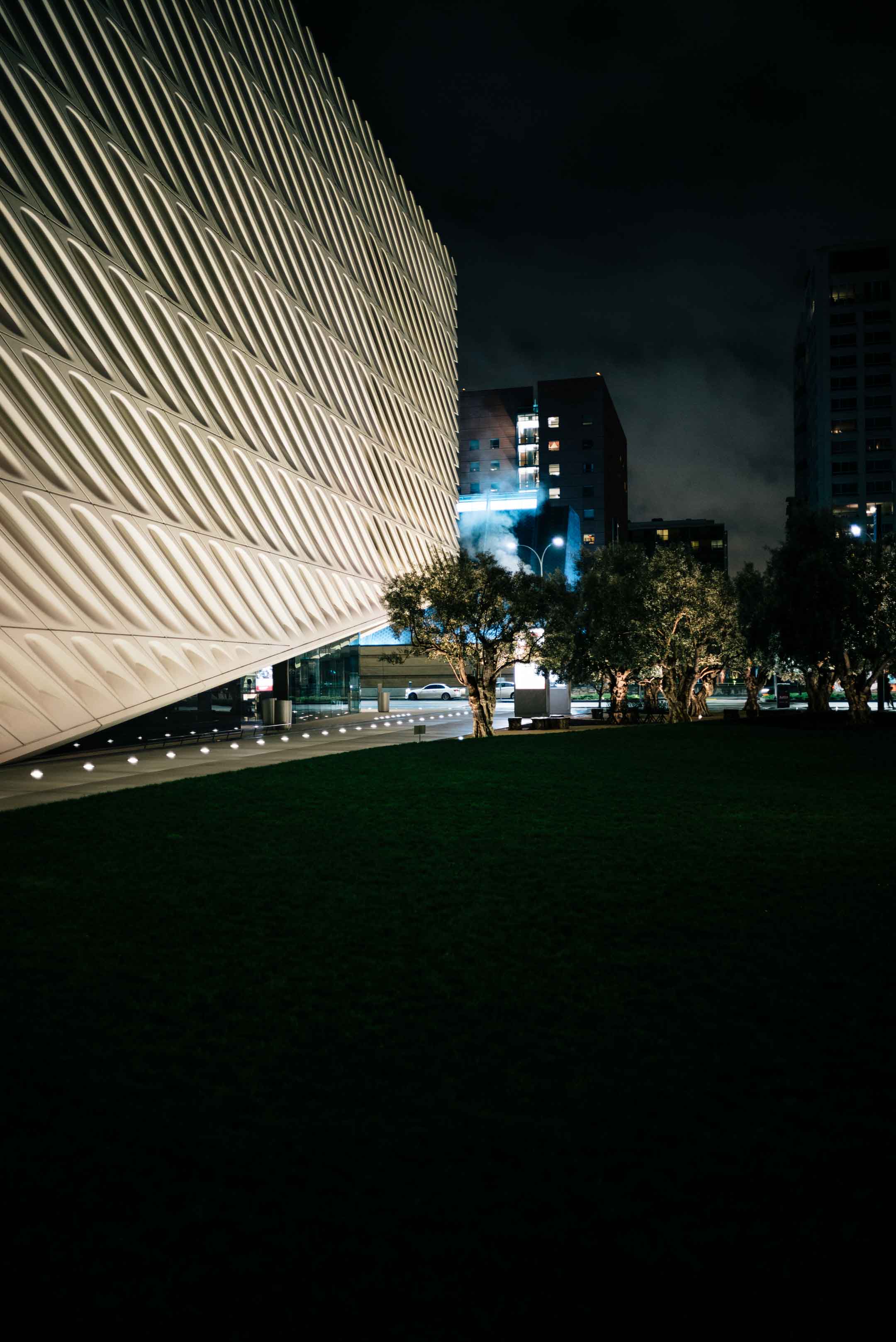 The broad museum in downtown LA