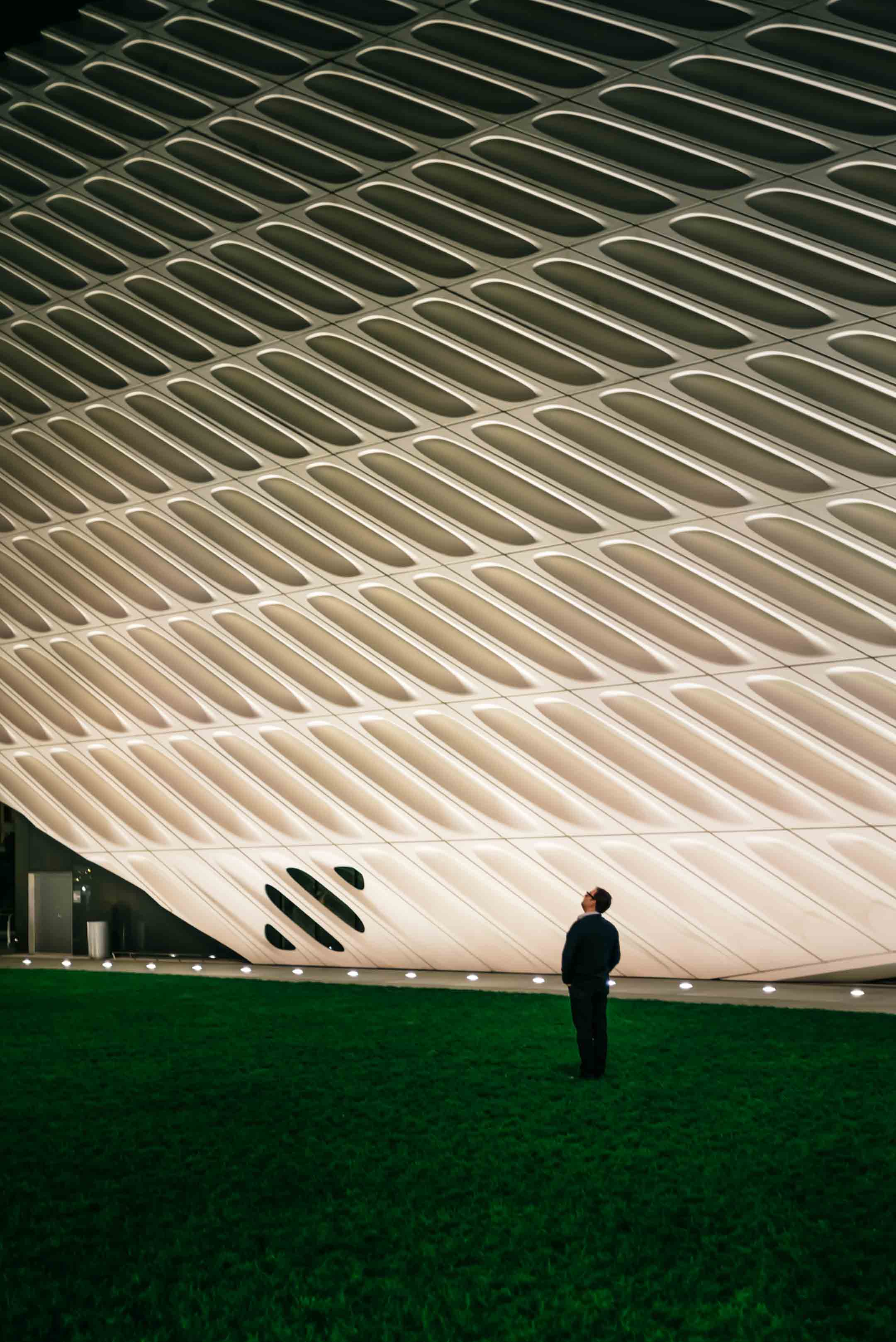 The broad museum in downtown LA
