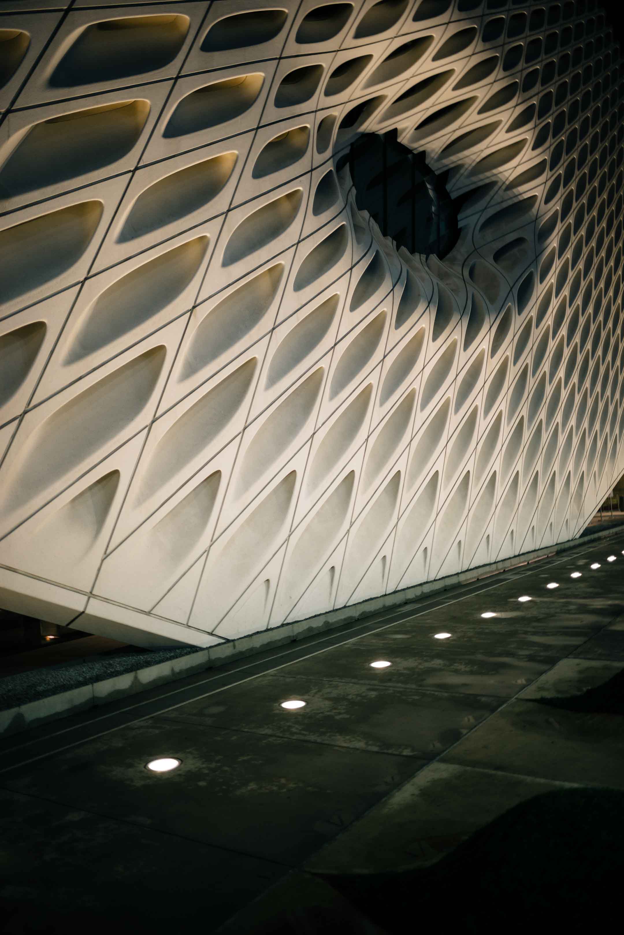 The broad museum in downtown LA