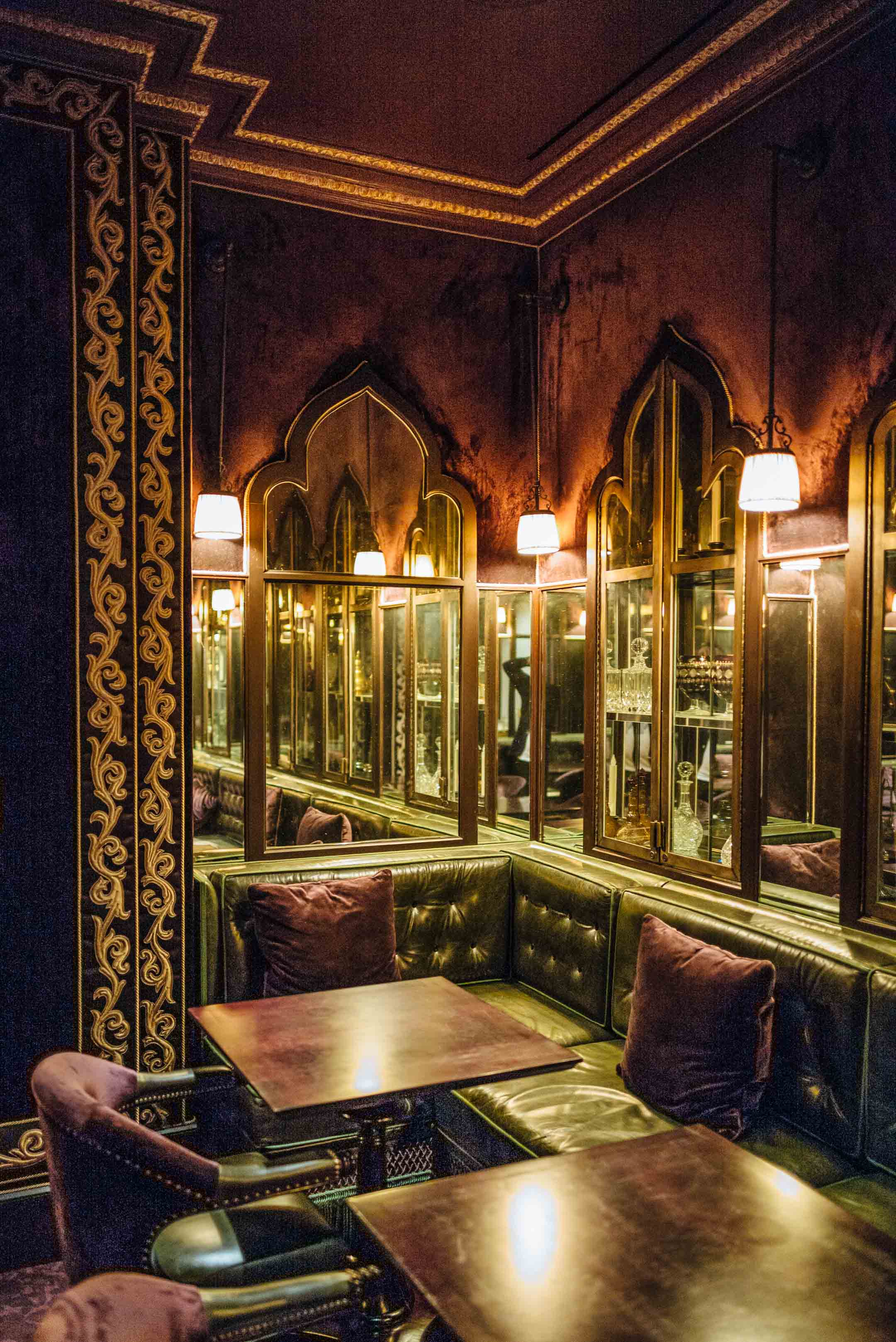 The bank vault at The Nomad Hotel in downtown LA restaurant 