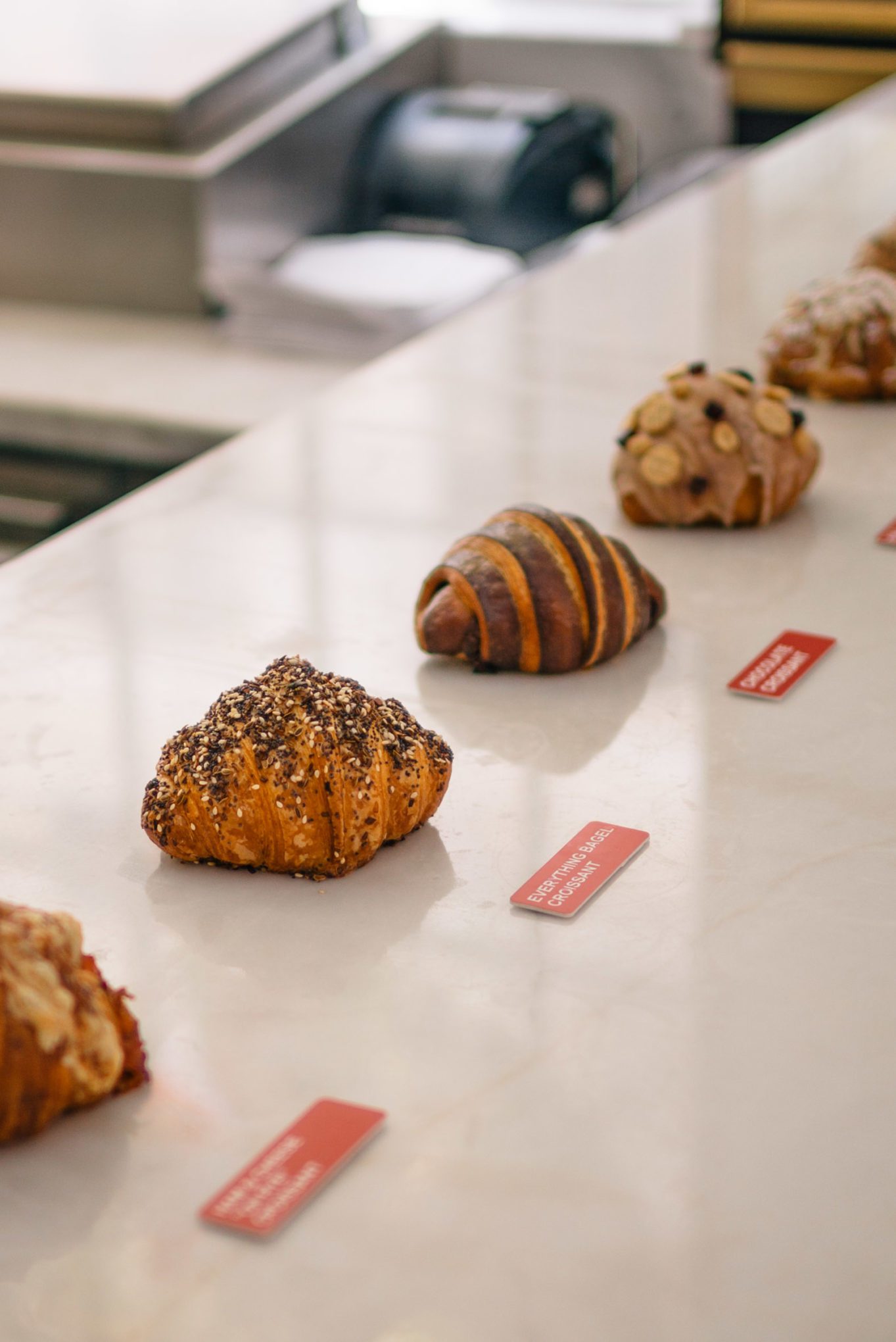 pastries at The bank vault at The Nomad Hotel in downtown LA restaurant 