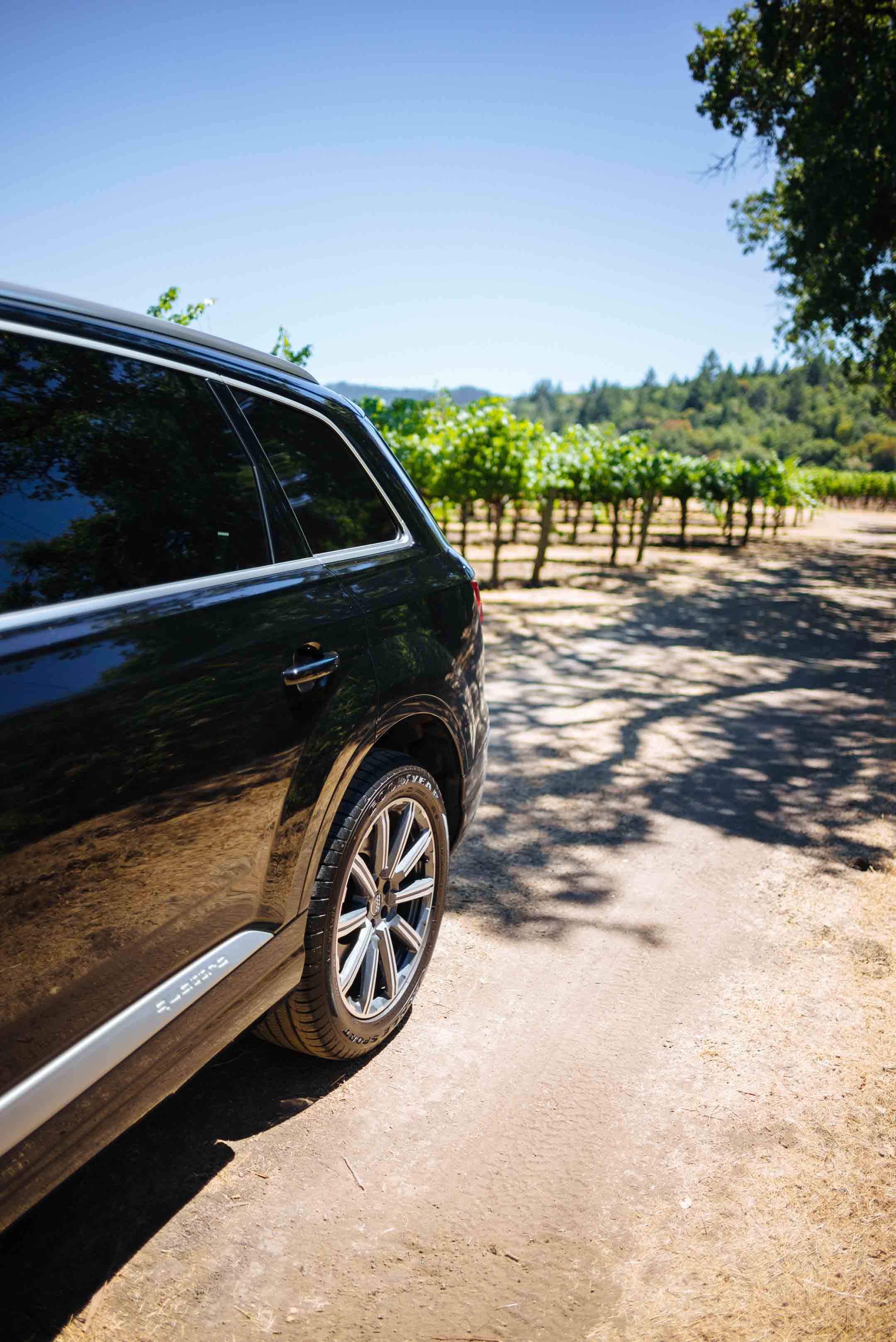 Take your Audi on a day trip to Napa