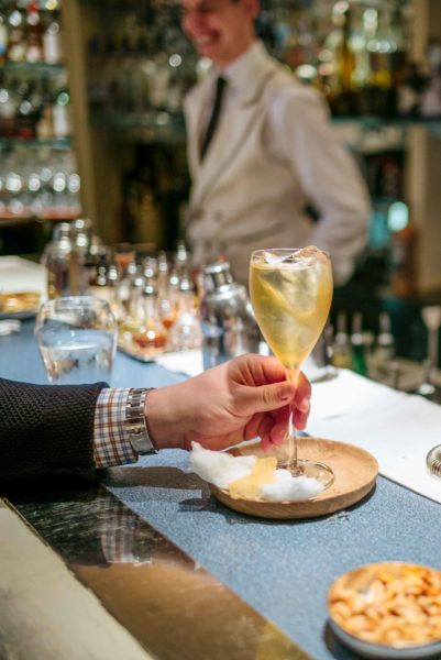 Visit The American Bar in London at The Savoy Hotel for cocktails - try this cocktail with