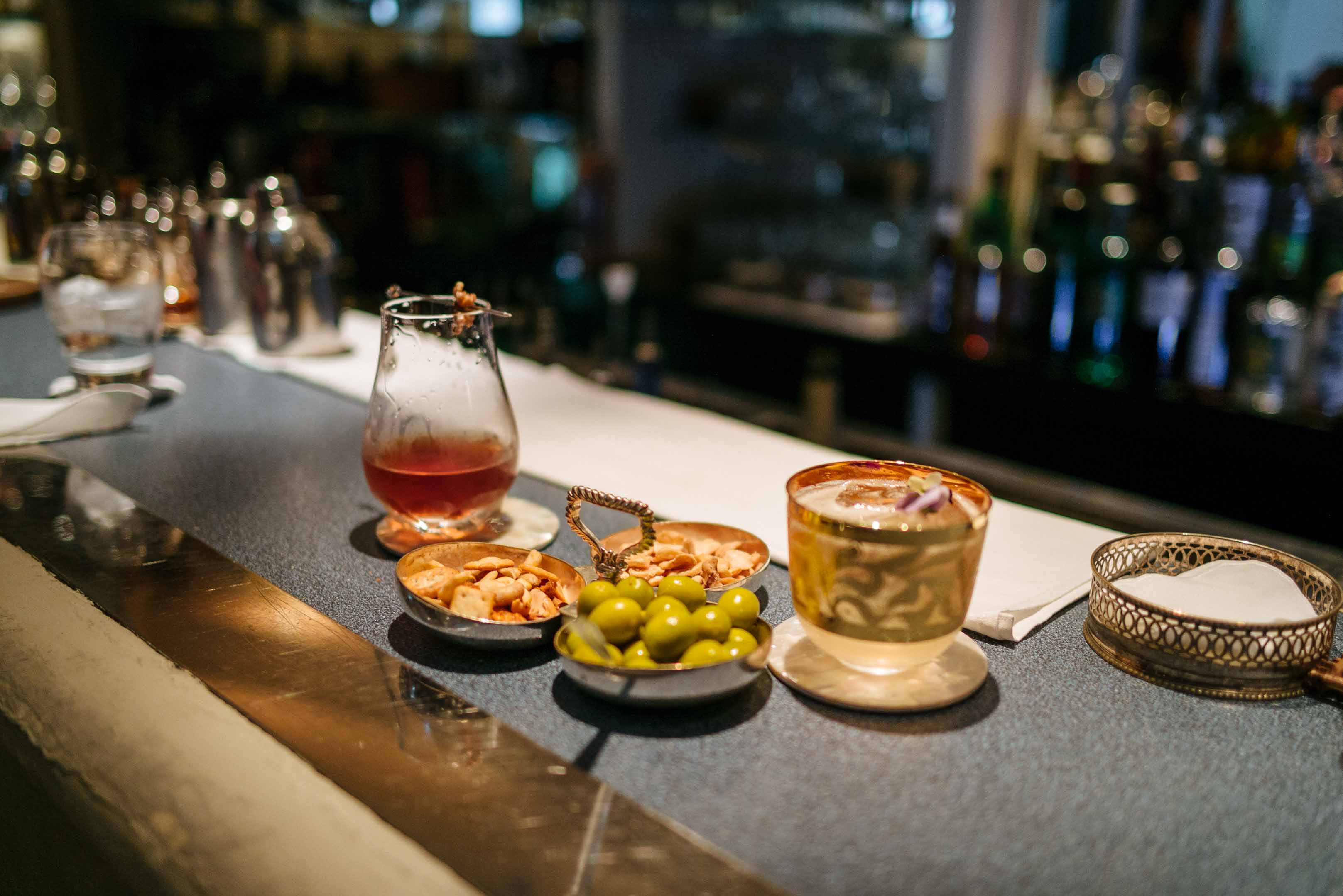 Visit The American Bar in London at The Savoy Hotel for cocktails