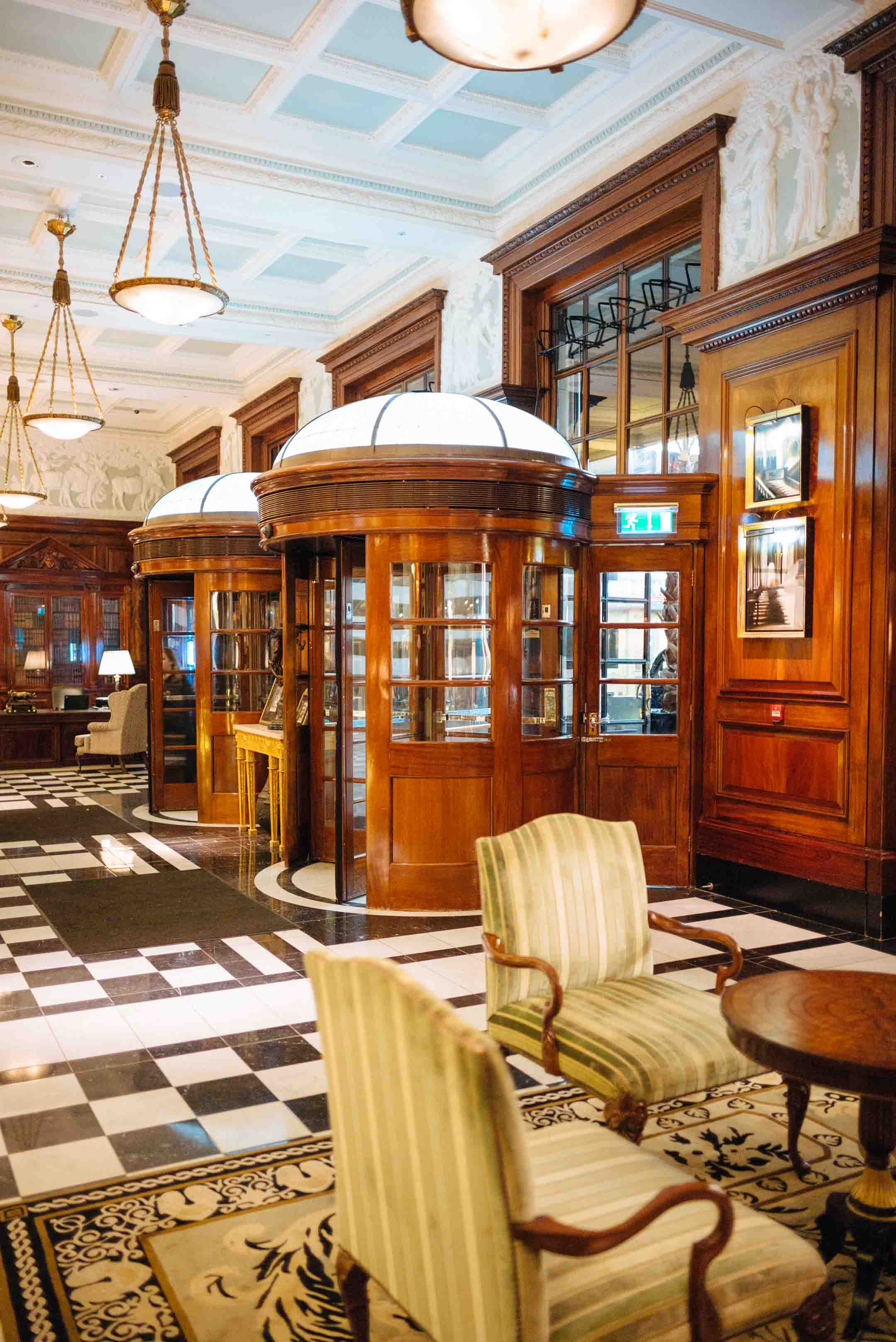Visit The Savoy Hotel for cocktails