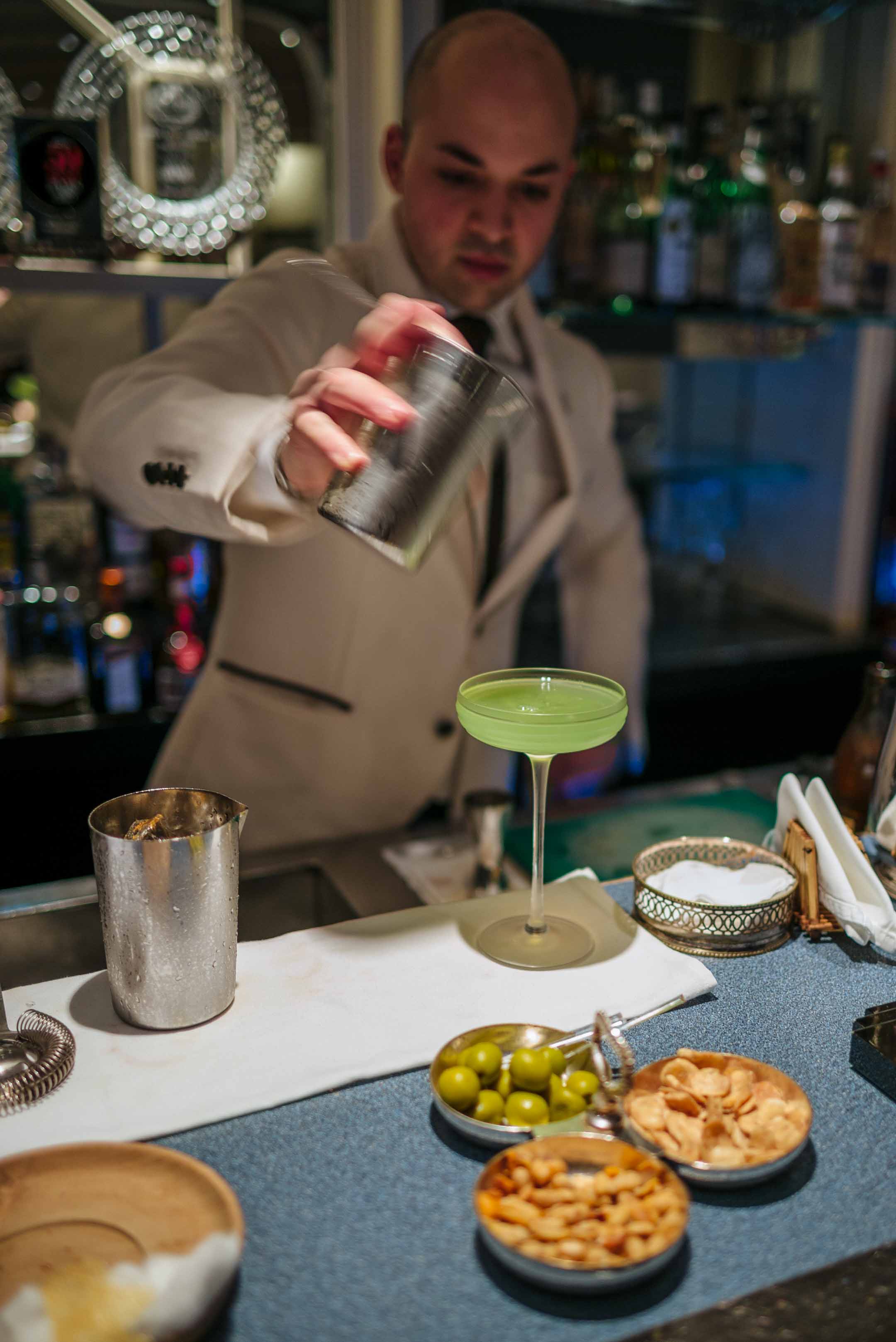 Visit The American Bar in London at The Savoy Hotel for cocktail